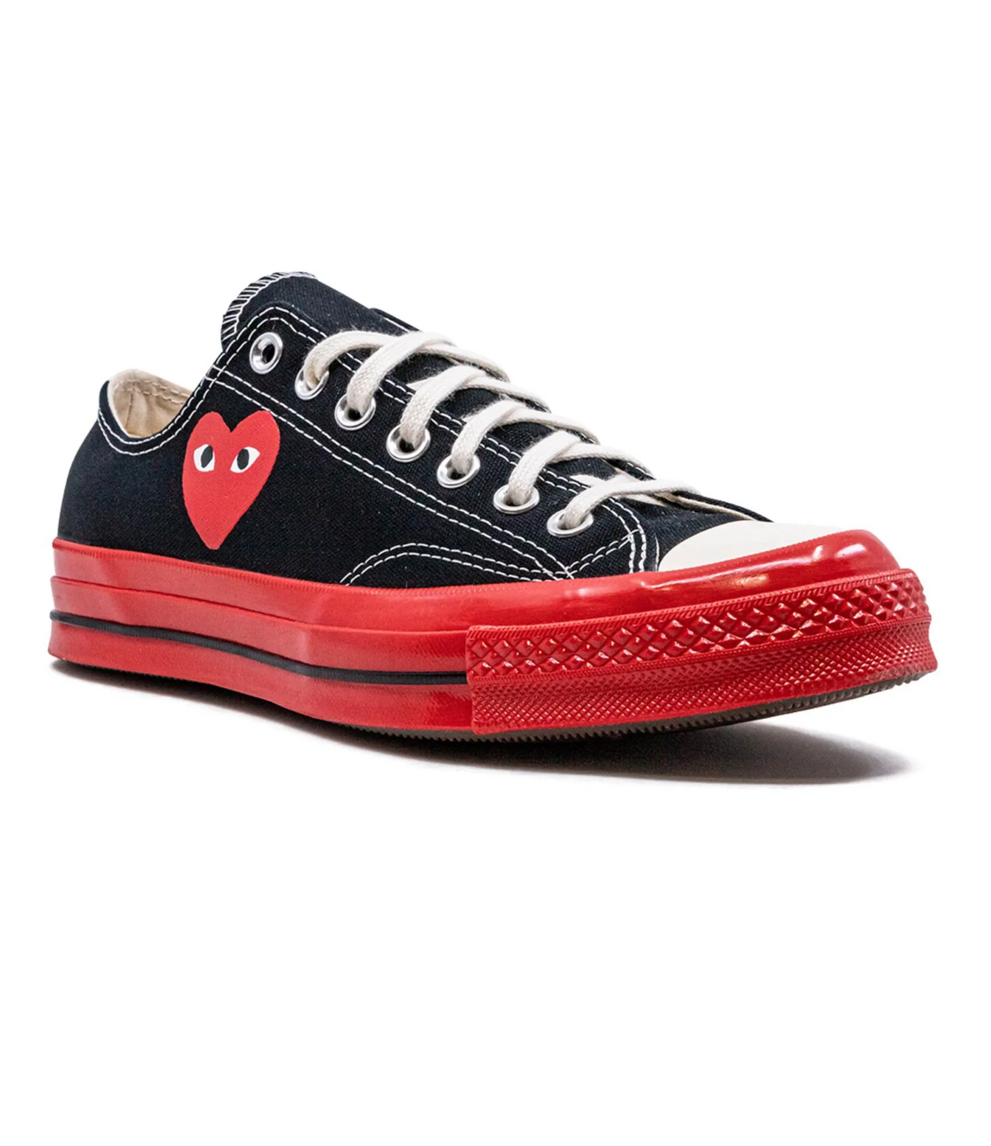 Comme Des Garcons Play Converse Suela Roja Low