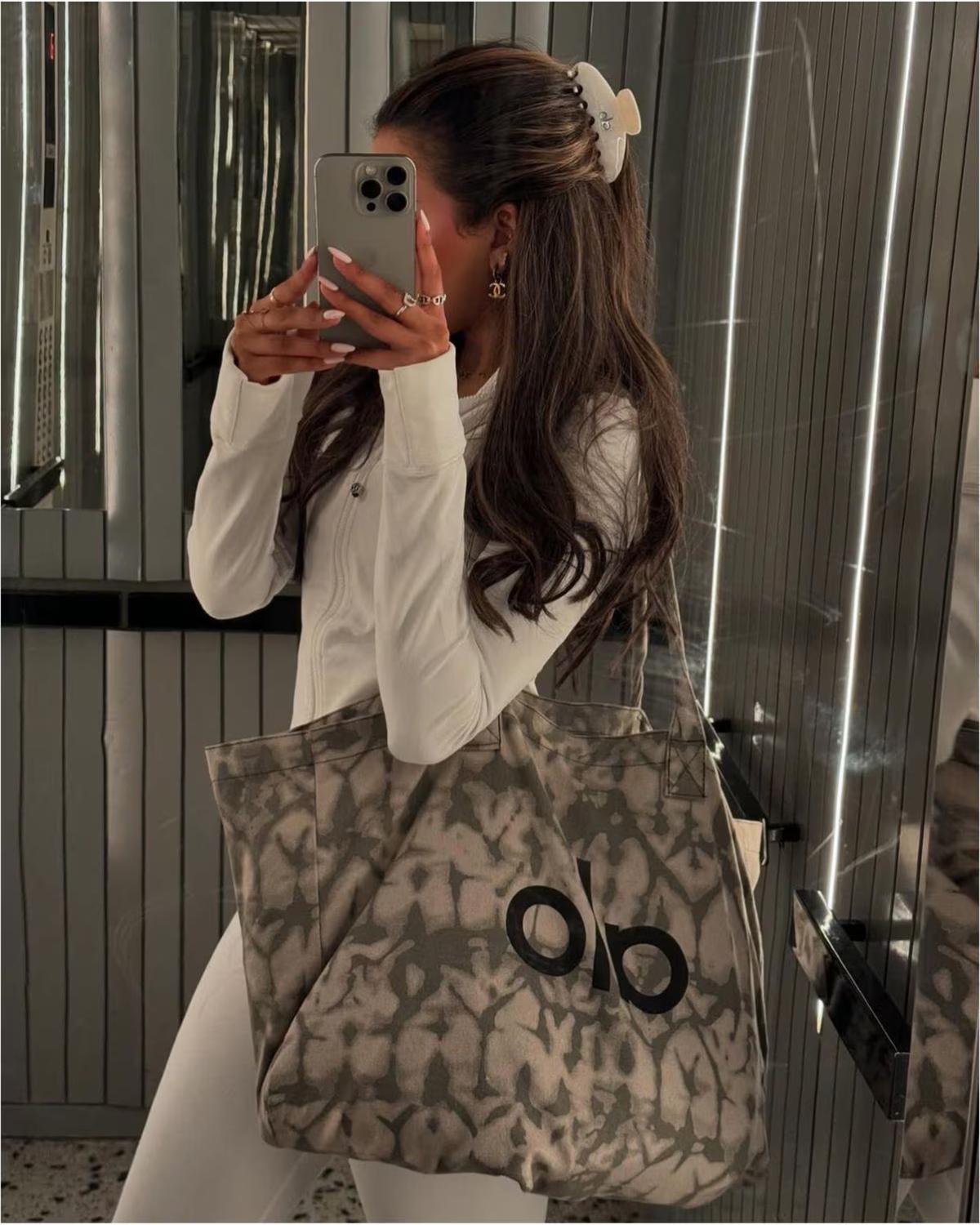 Alo Yoga Bolsa Tote Bag Tie Dye