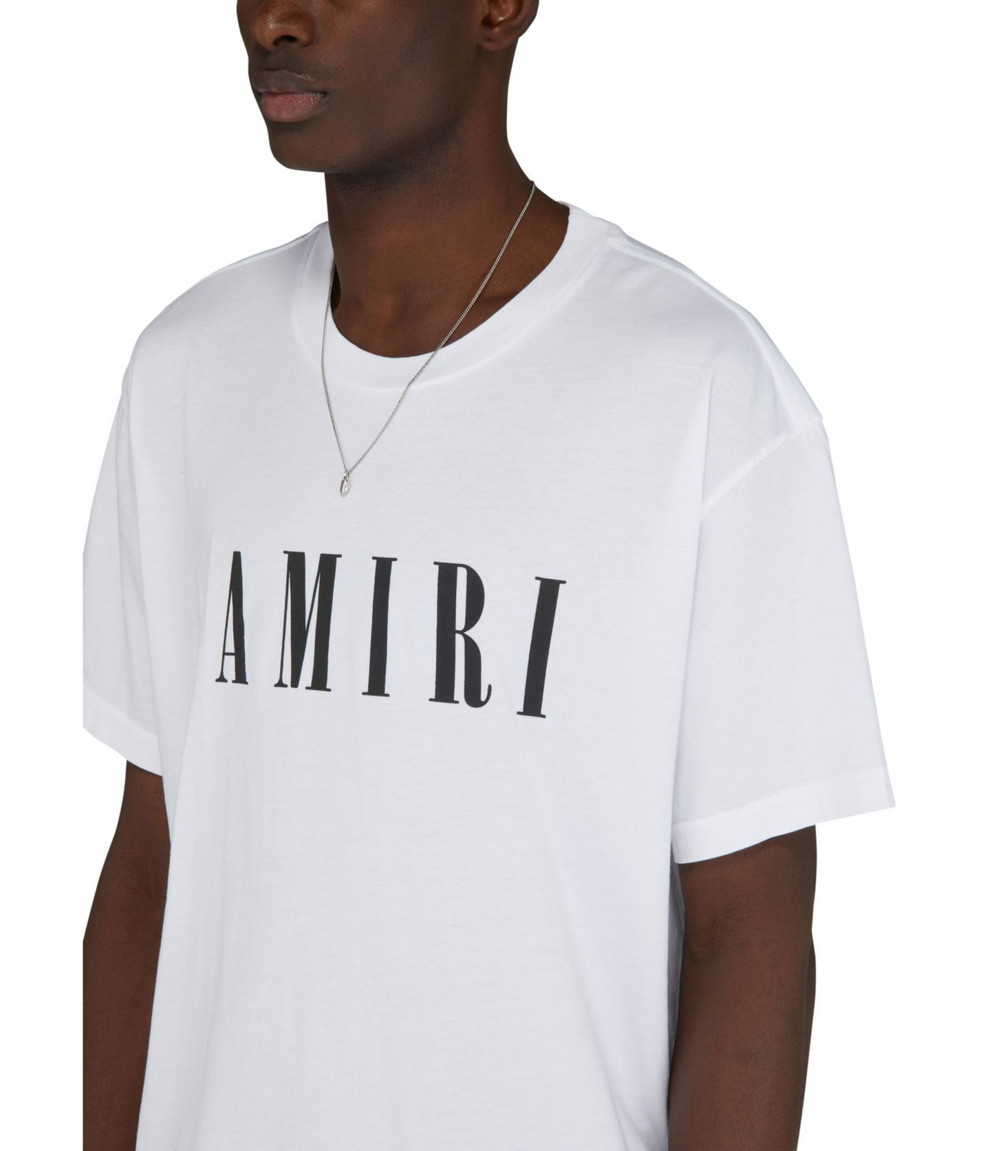 Tshirt Amiri Logo Blanca