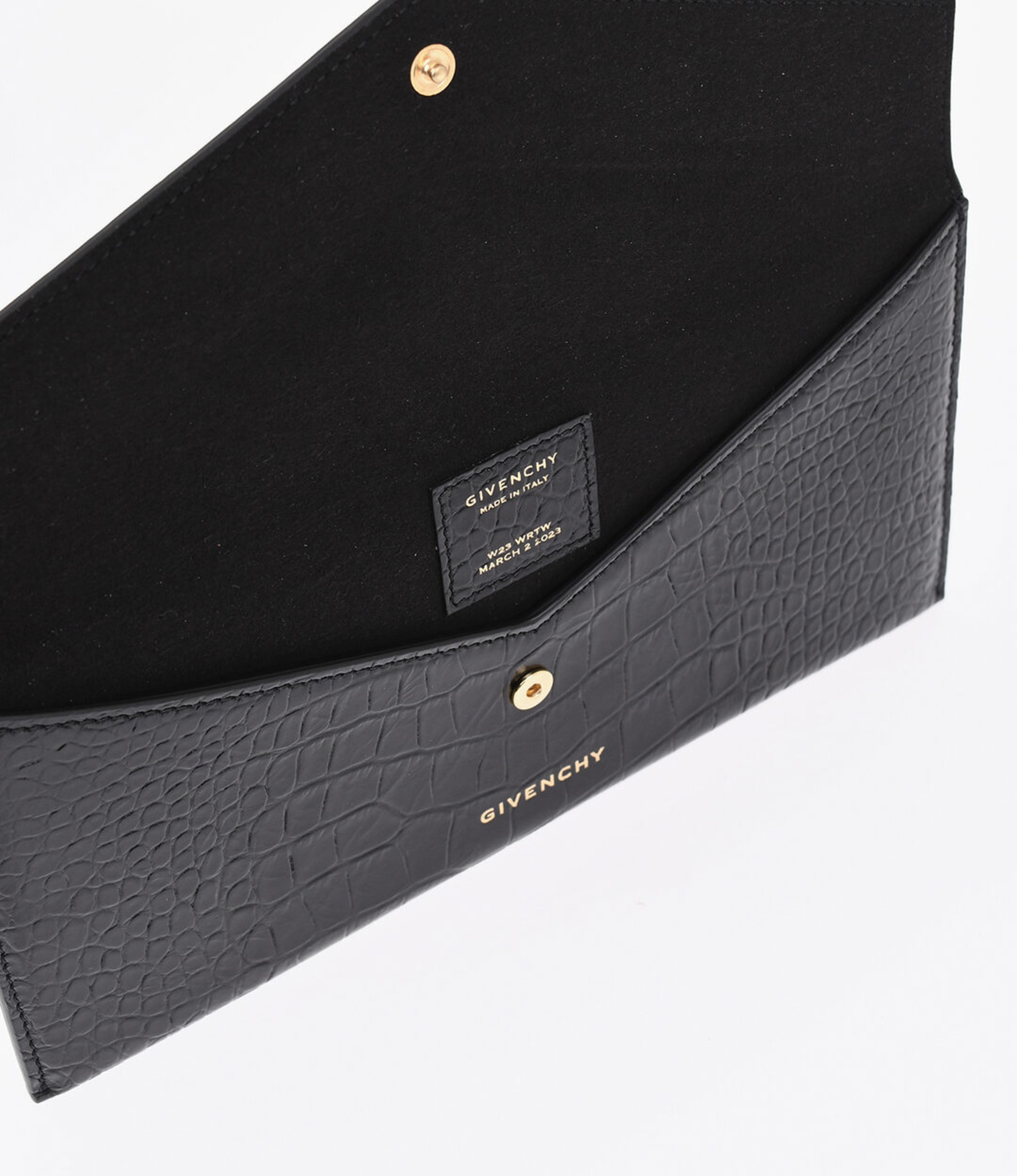Cartera Pochette Givenchy Croc