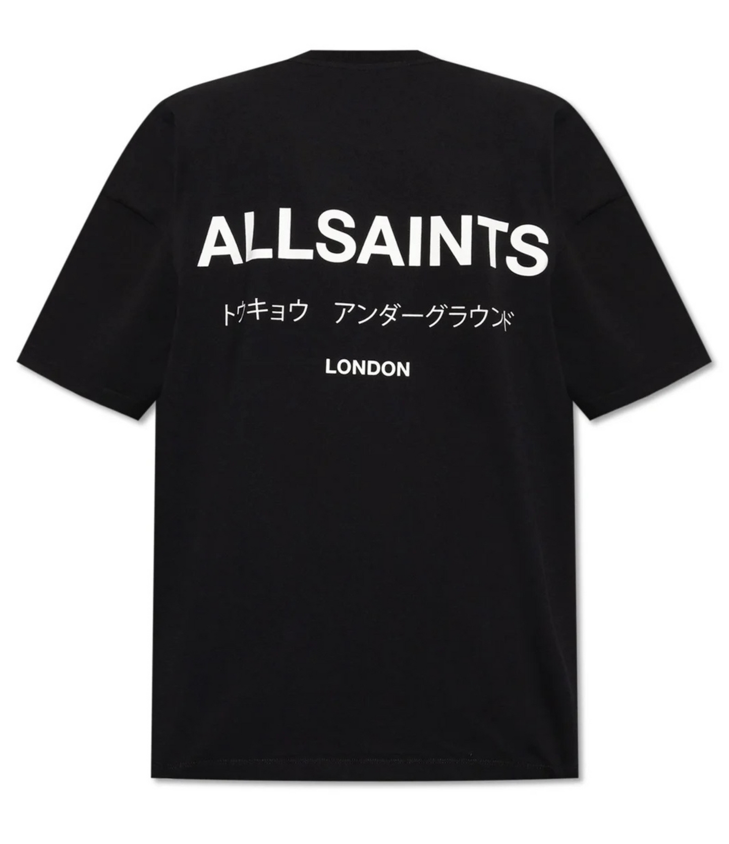 Playera AllSaints Negra Underground