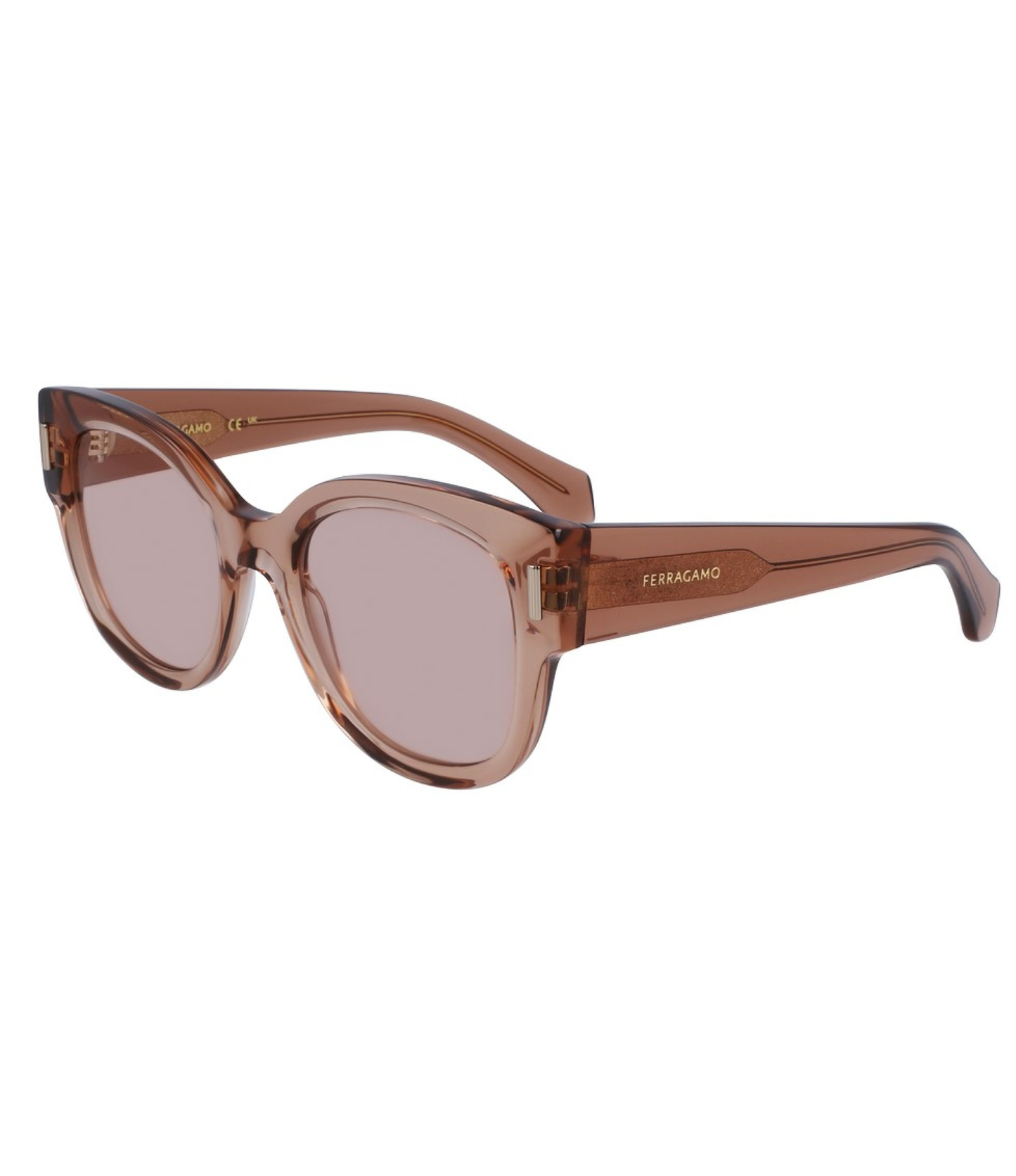 Lentes de Sol Ferragamo Cat Eye Nude