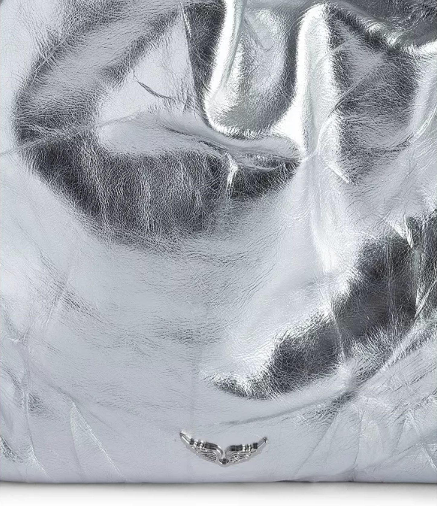 Zadig Voltaire Bolsa de Hombro Metalica