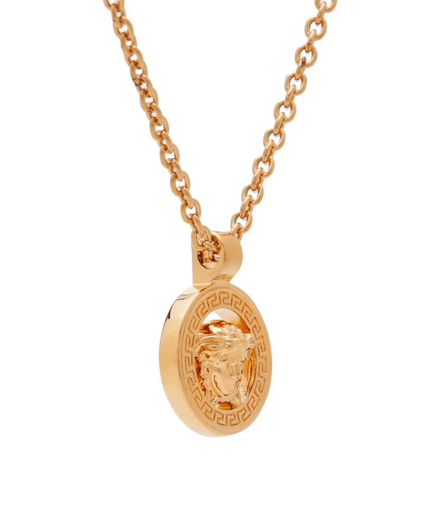 Collar Versace Medusa Dorado