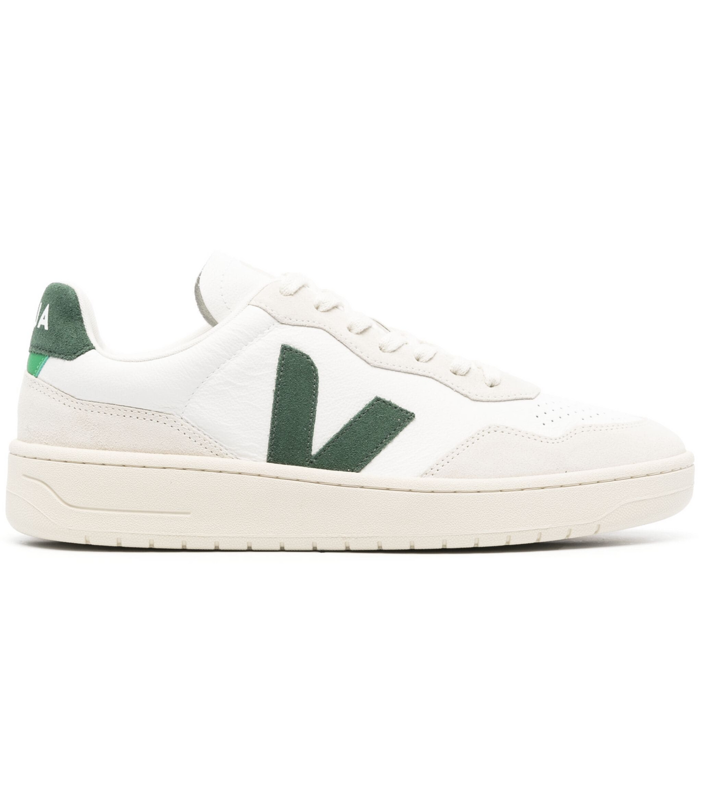 Sneakers Veja V90 Unisex Verde Blanco