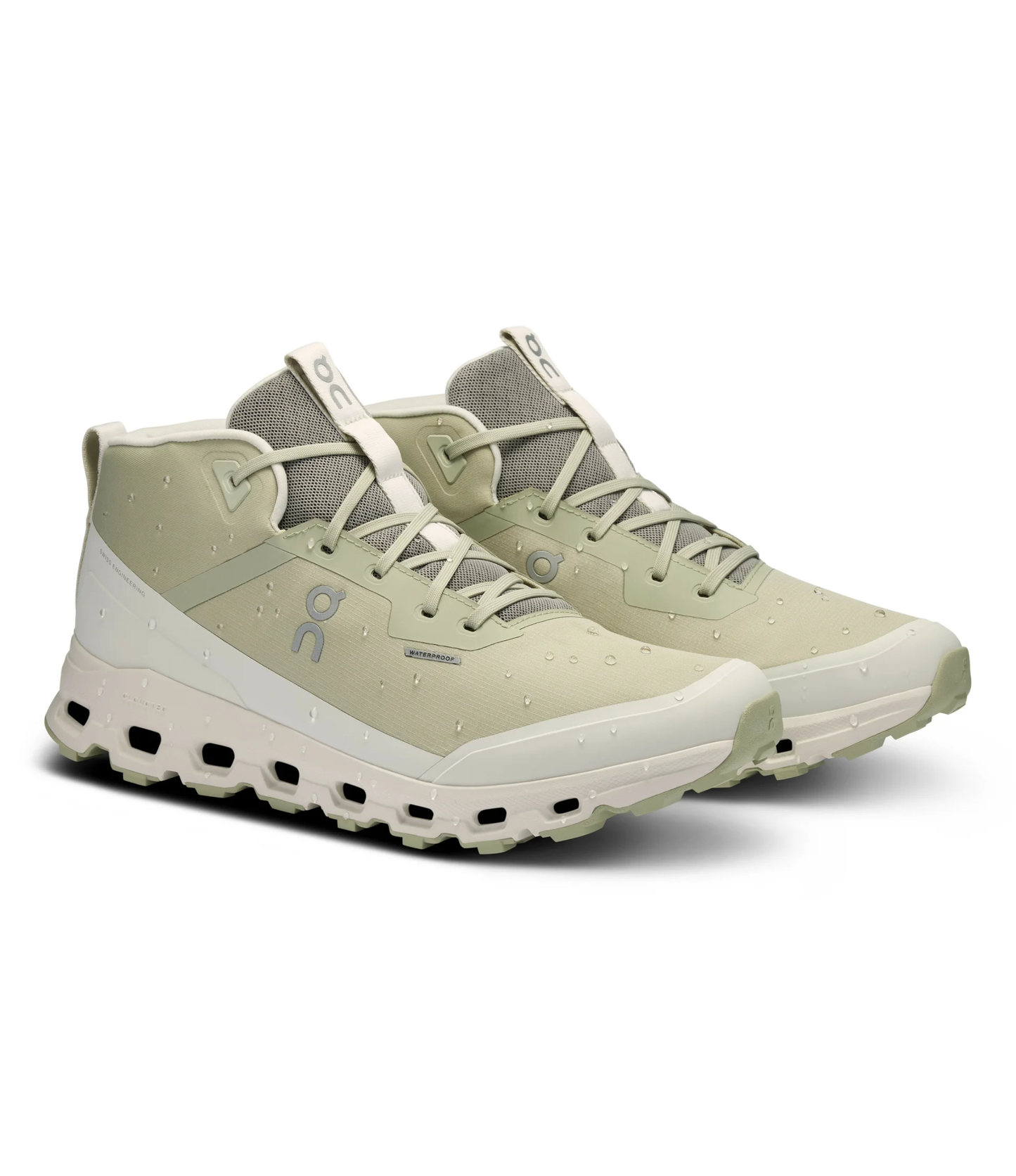 ON Cloudroam Chalk Ice Waterproof