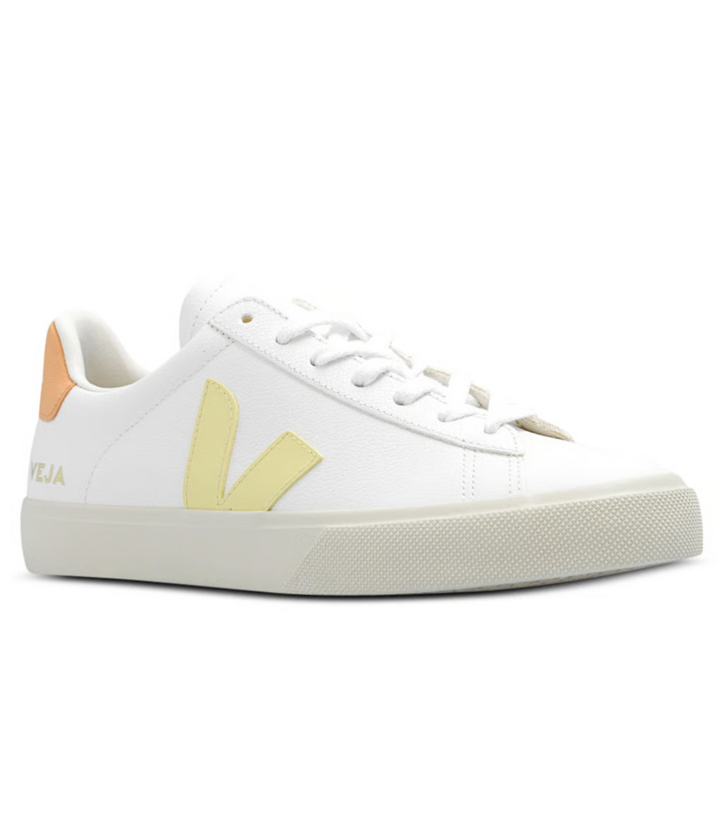 Tenis Veja Campo Blanco Peach