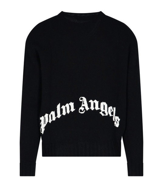 Suéter Palm Angels Logo Negro