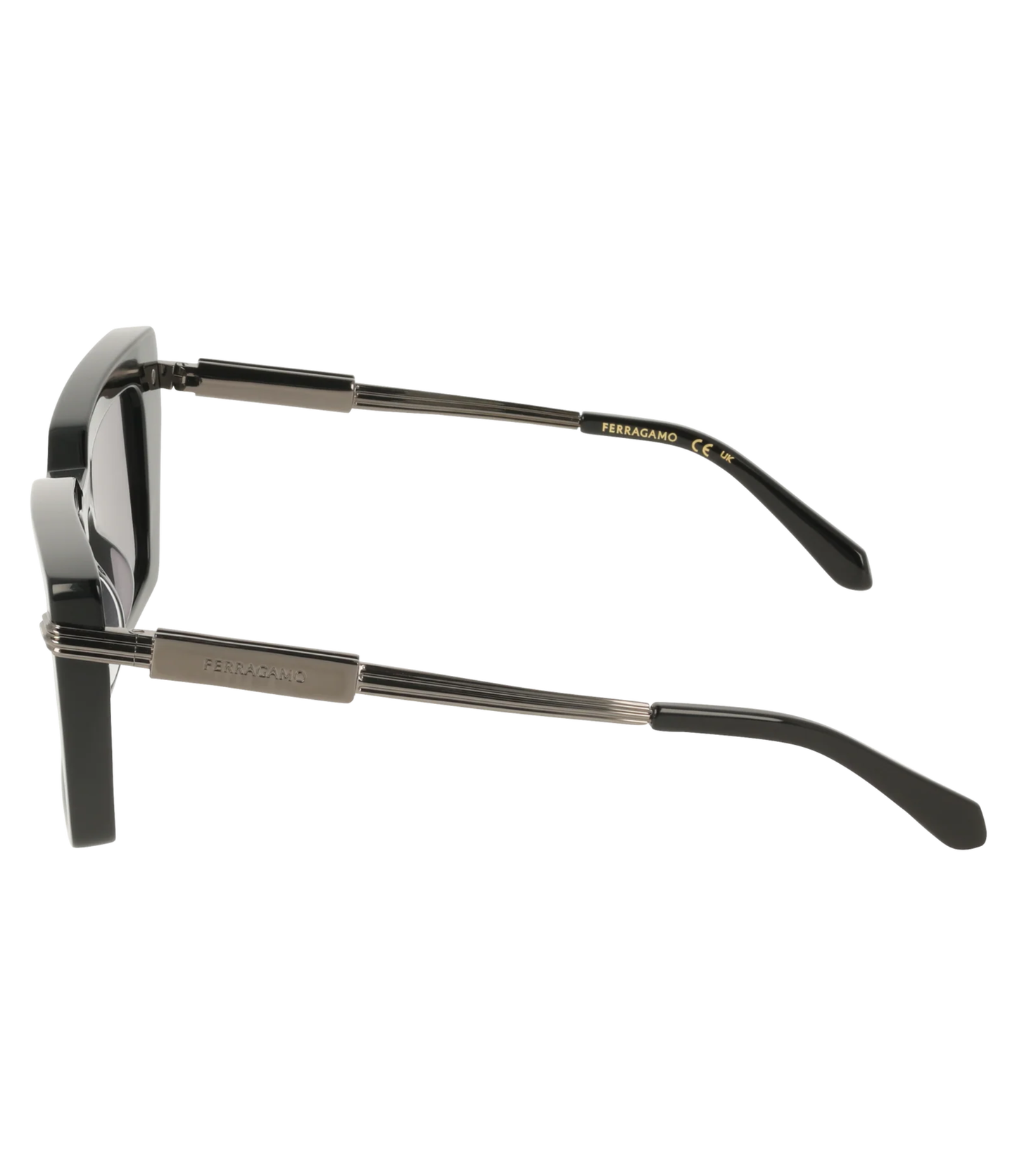 Lentes Ferragamo Rectangulares Negro