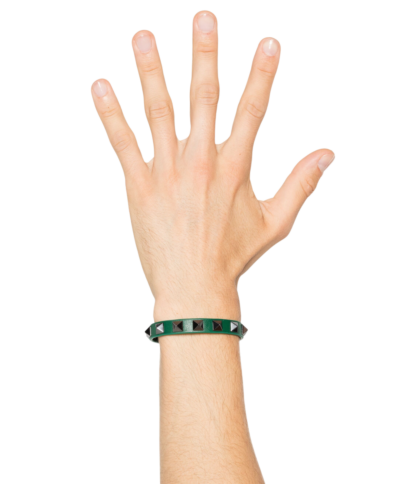 Pulsera Valentino Garavani Rockstud Brazalete Verde