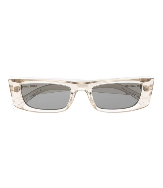 Lentes Saint Laurent Transparentes Beige