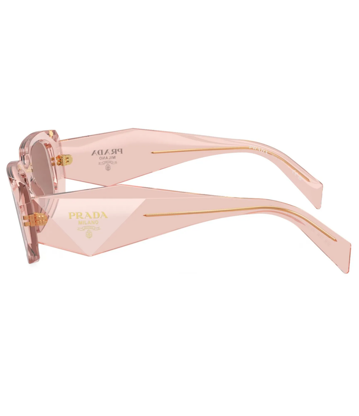 Lentes Prada Symbole Rectangulares Rosa