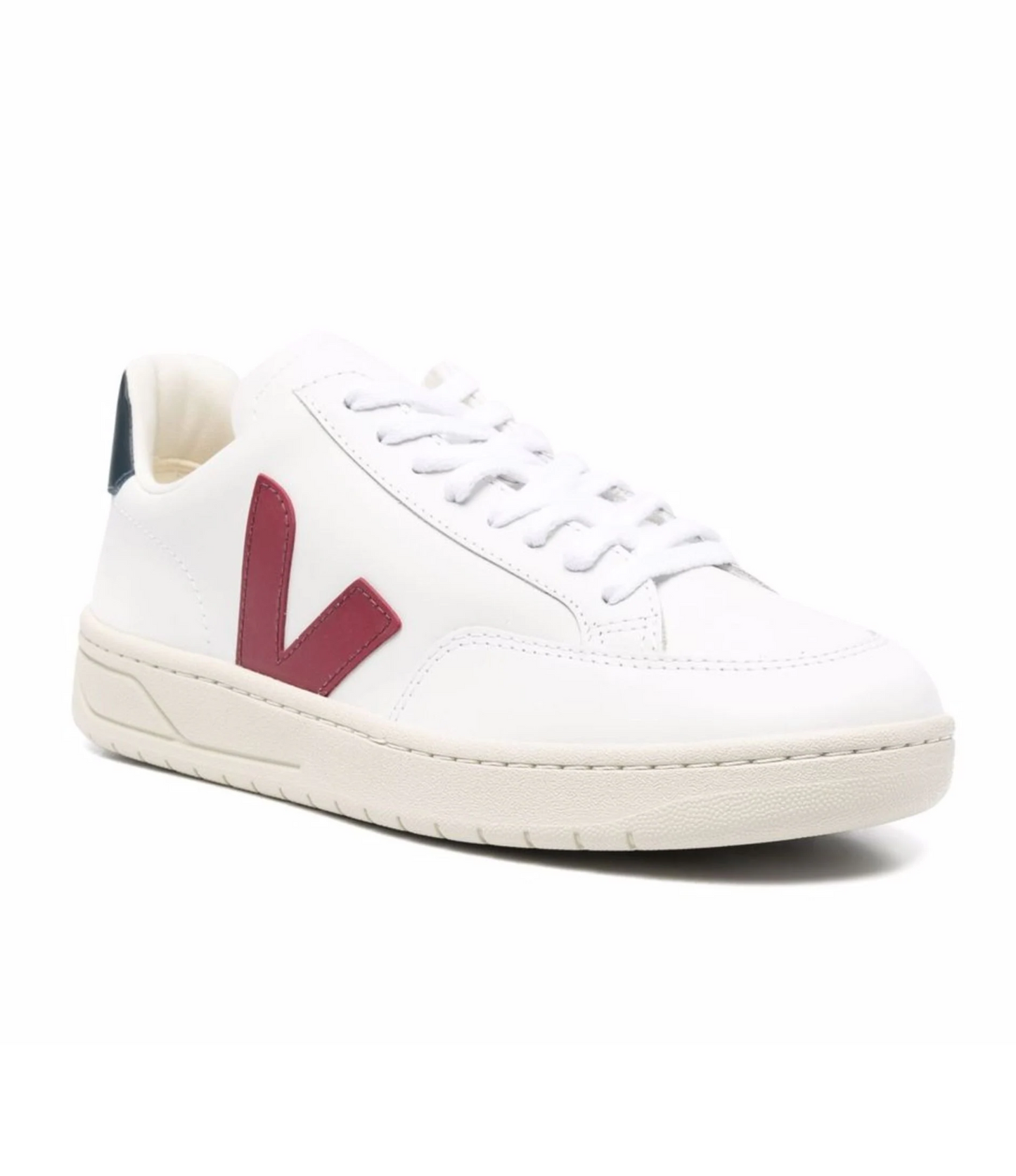 Tenis Veja V12 Blanco Rojo