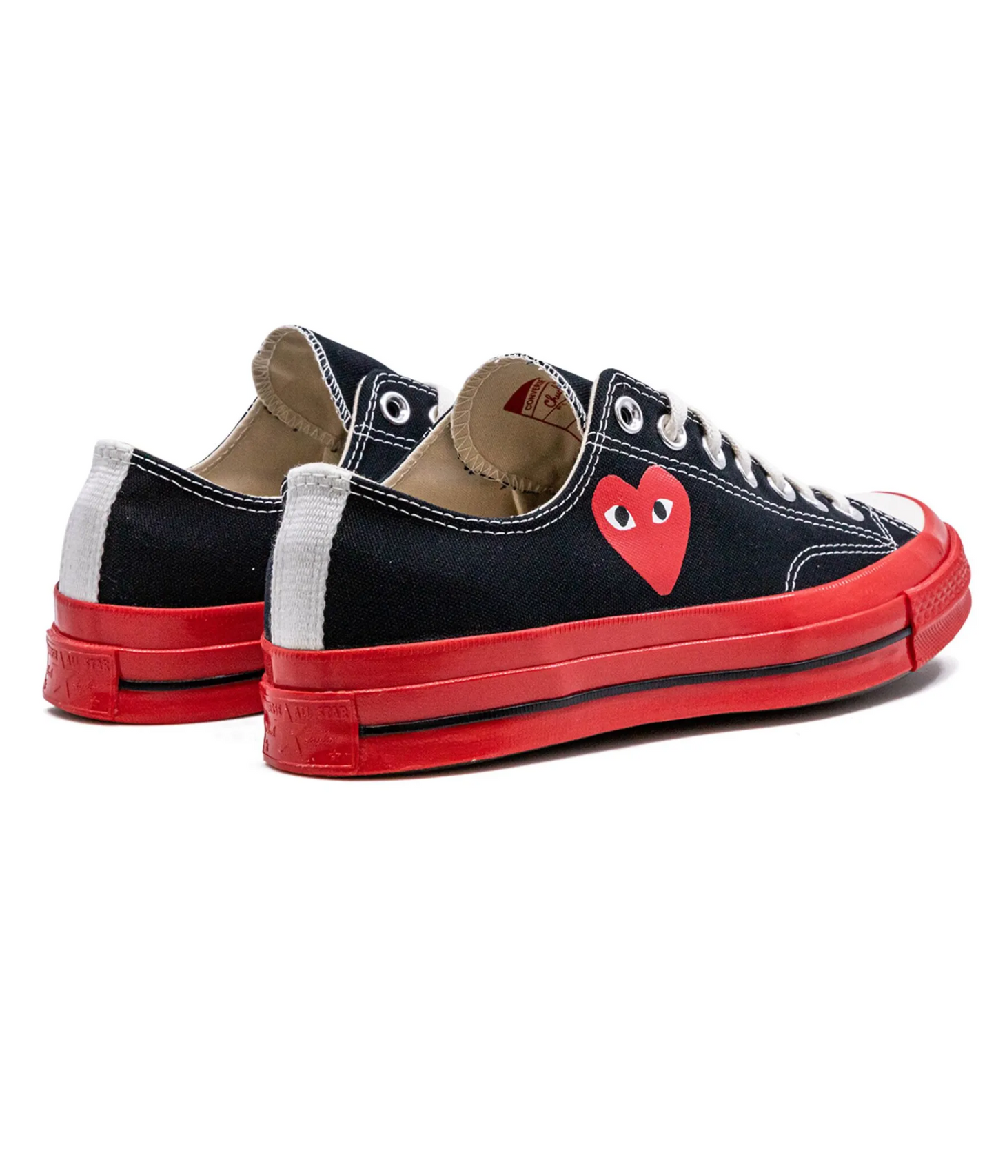 Comme Des Garcons Play Converse Suela Roja Low