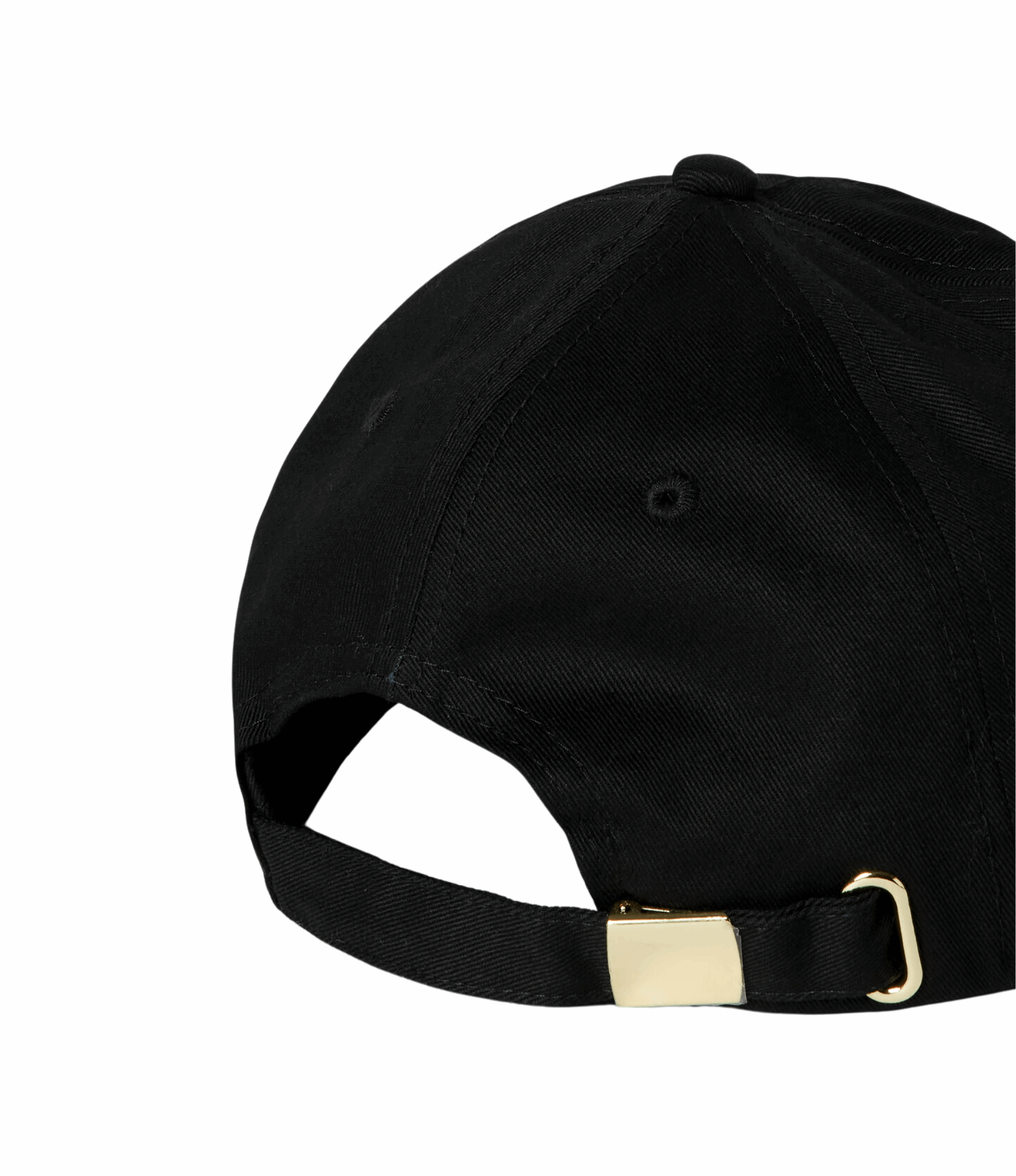 Gorra Versace JC Negro Logo Dorado