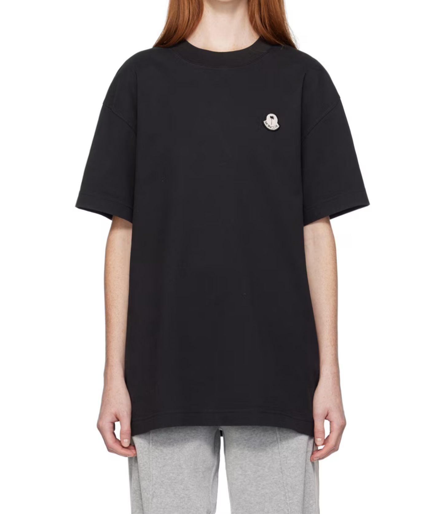 Tshirt Moncler x Palm Angels Negro