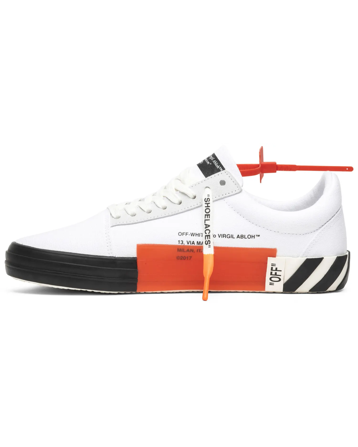 Tenis Off-White Vulc Low Top Blanco