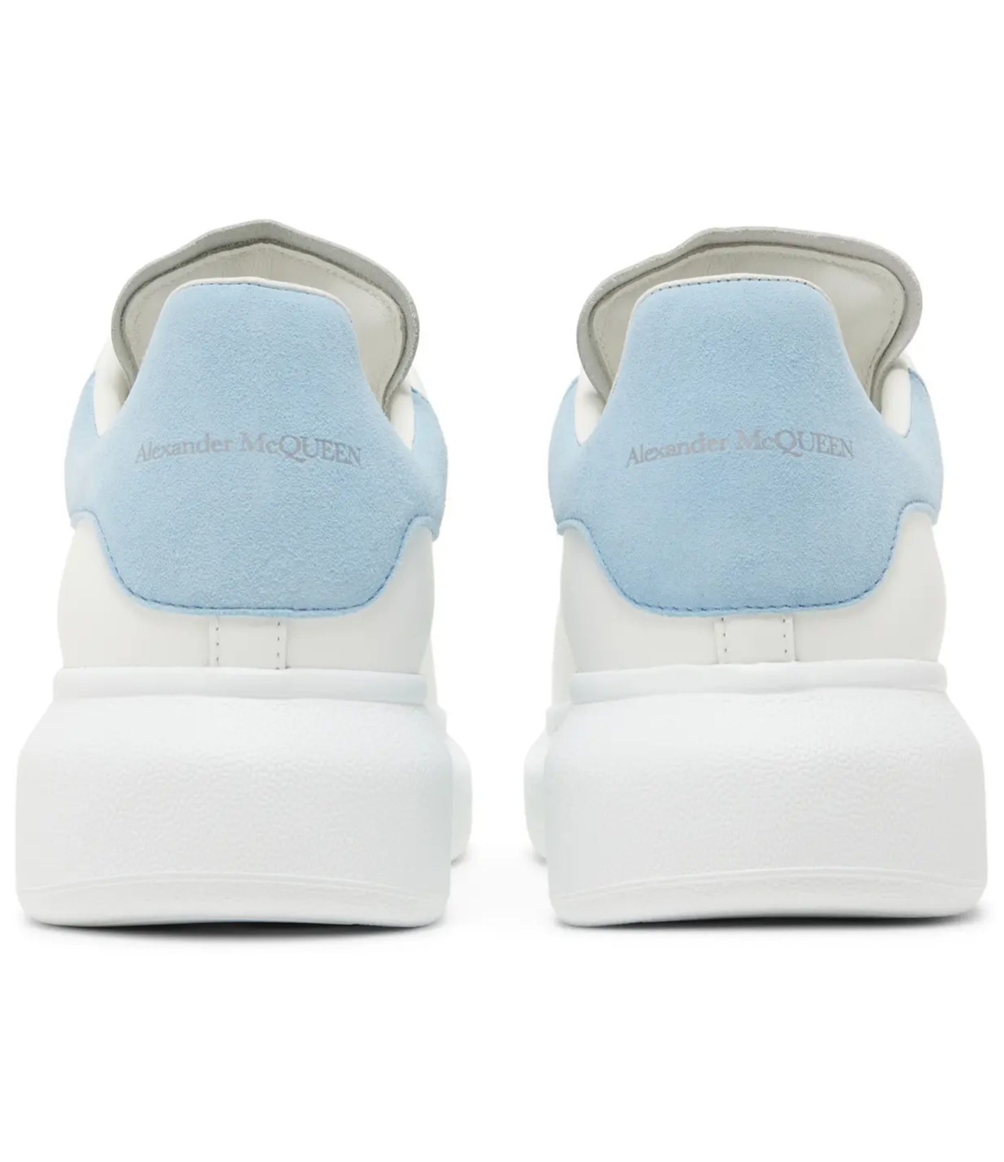 Tenis Alexander McQueen Blanco Azul