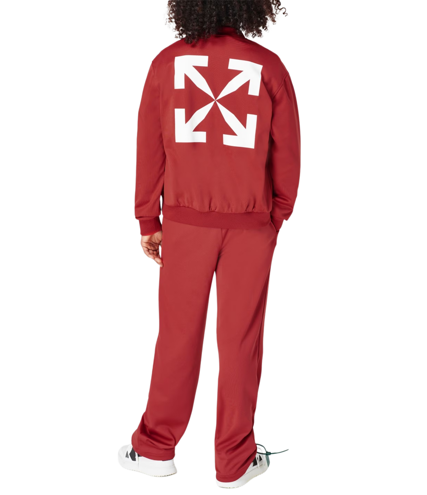Pants Off White Single Arrow Rojo