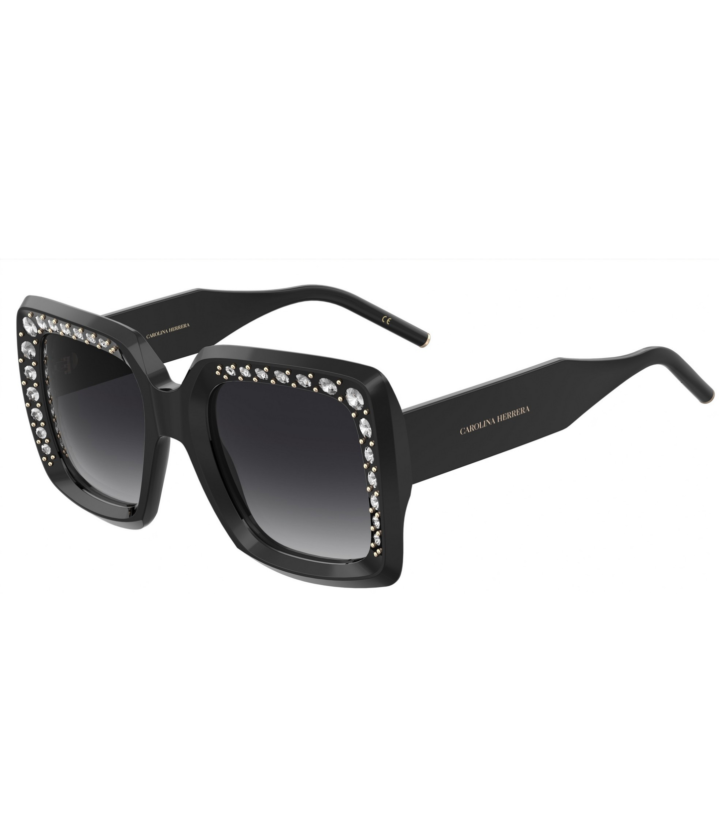 Lentes Carolina Herrera Cuadrados Negro