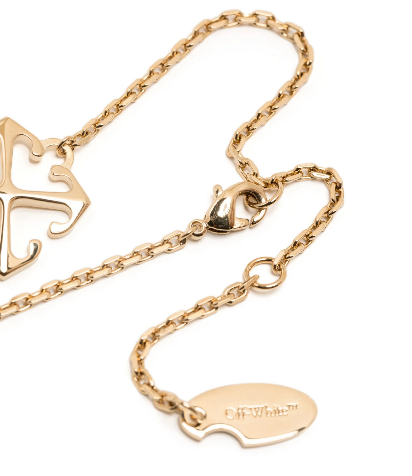 Brazalete Off White Dorada Arrow