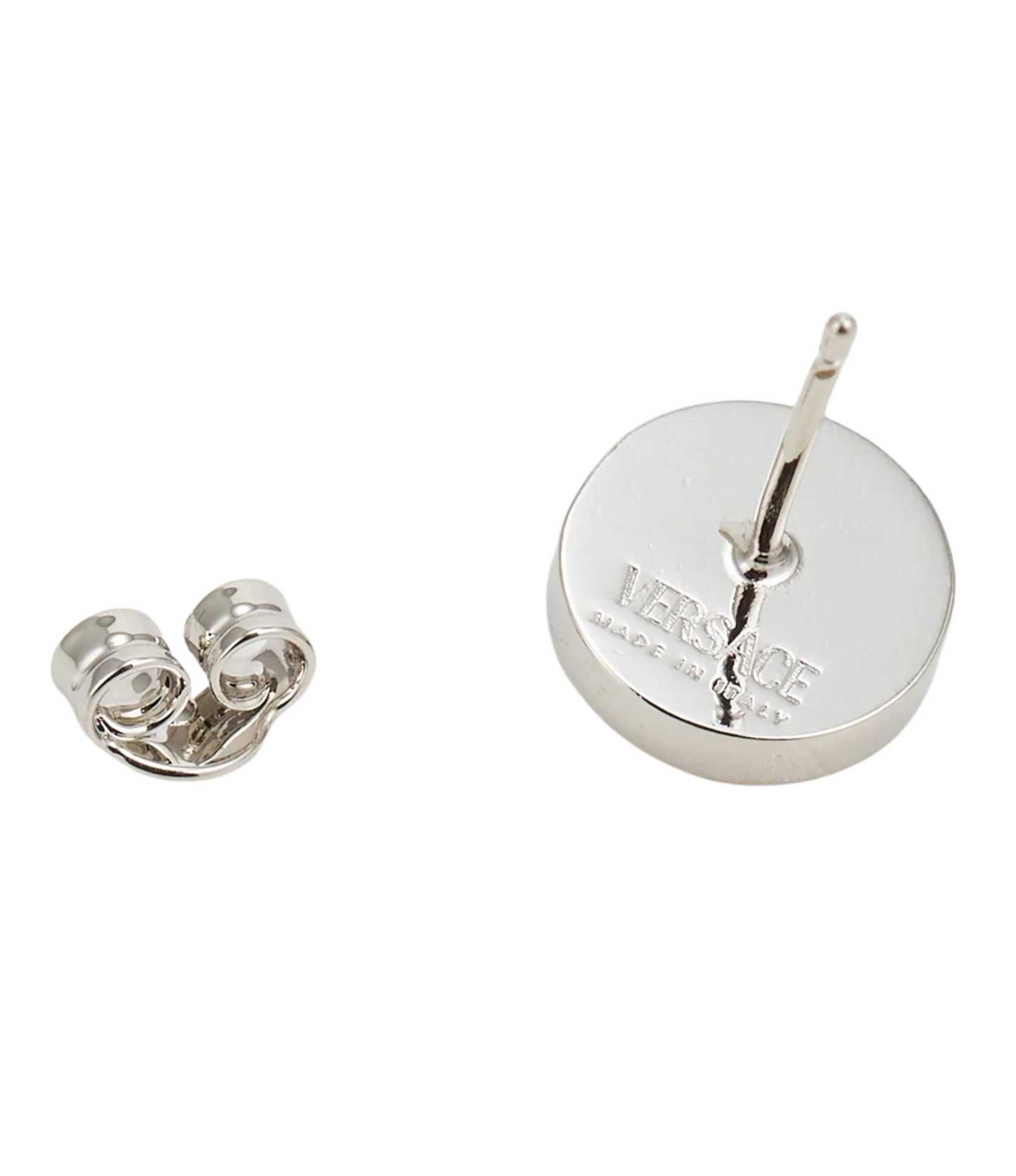 Aretes Versace Icon Plateado