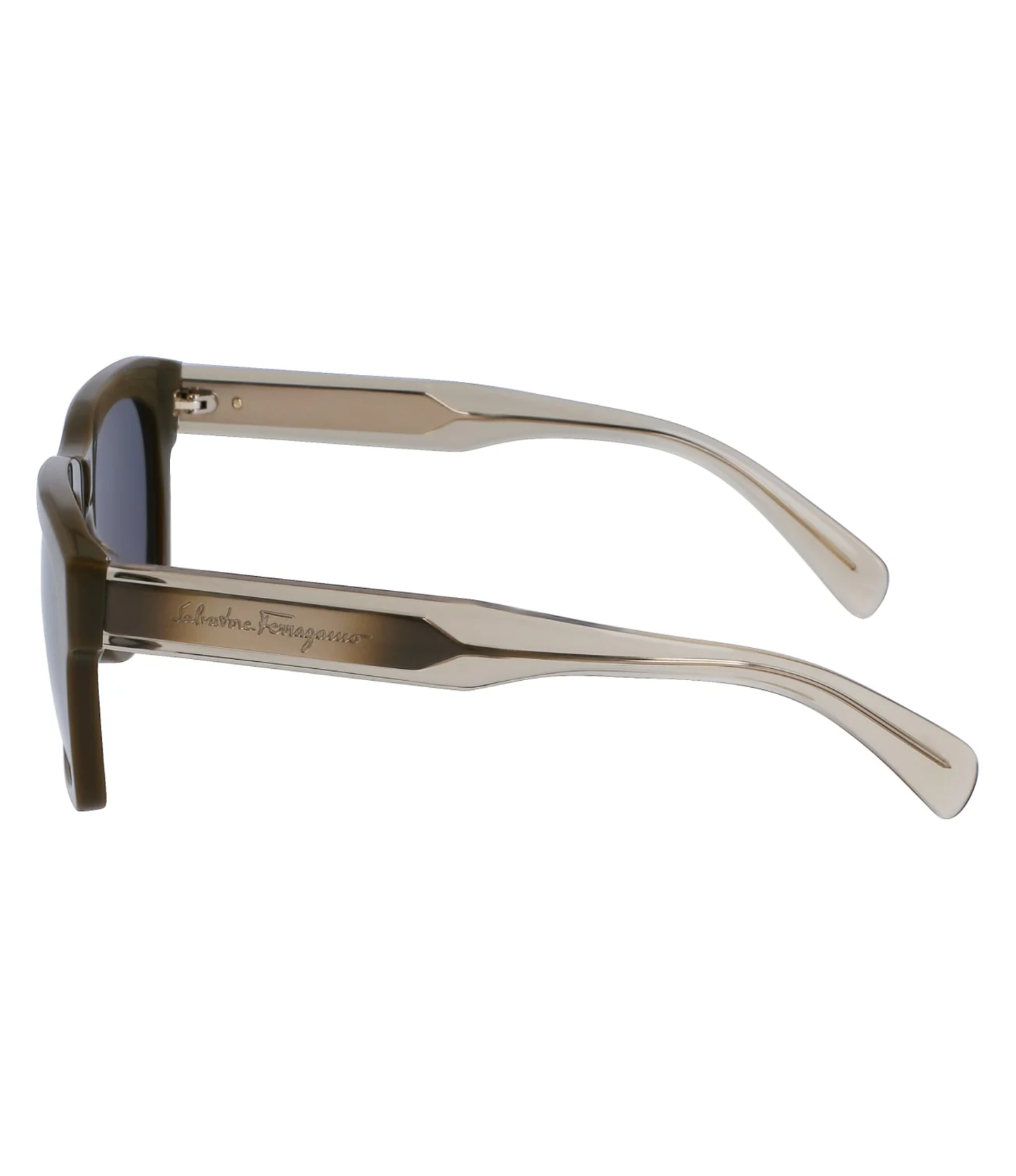 Lentes de Sol Ferragamo Cuadrados Marrón