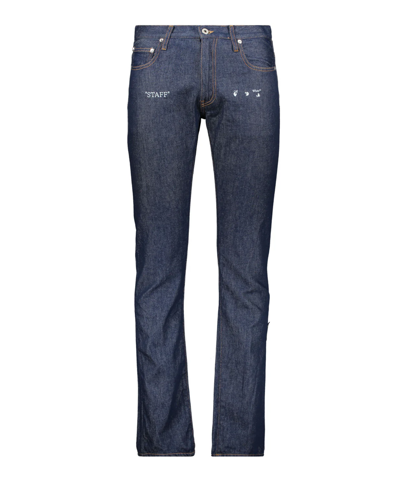 Jeans Off White Slim Azul
