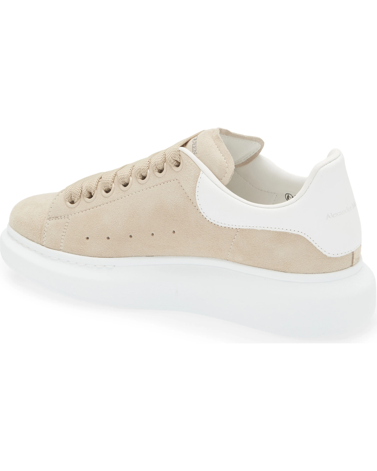 Tenis Mcqueen Beige Hombre