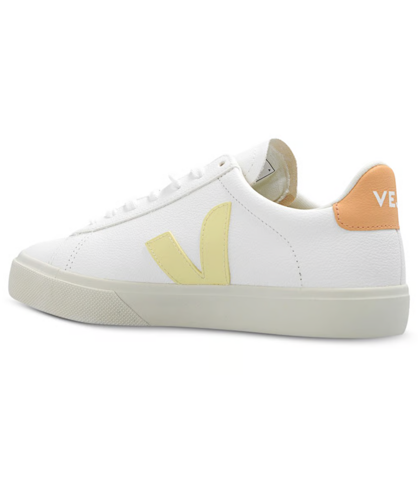 Tenis Veja Campo Blanco Peach