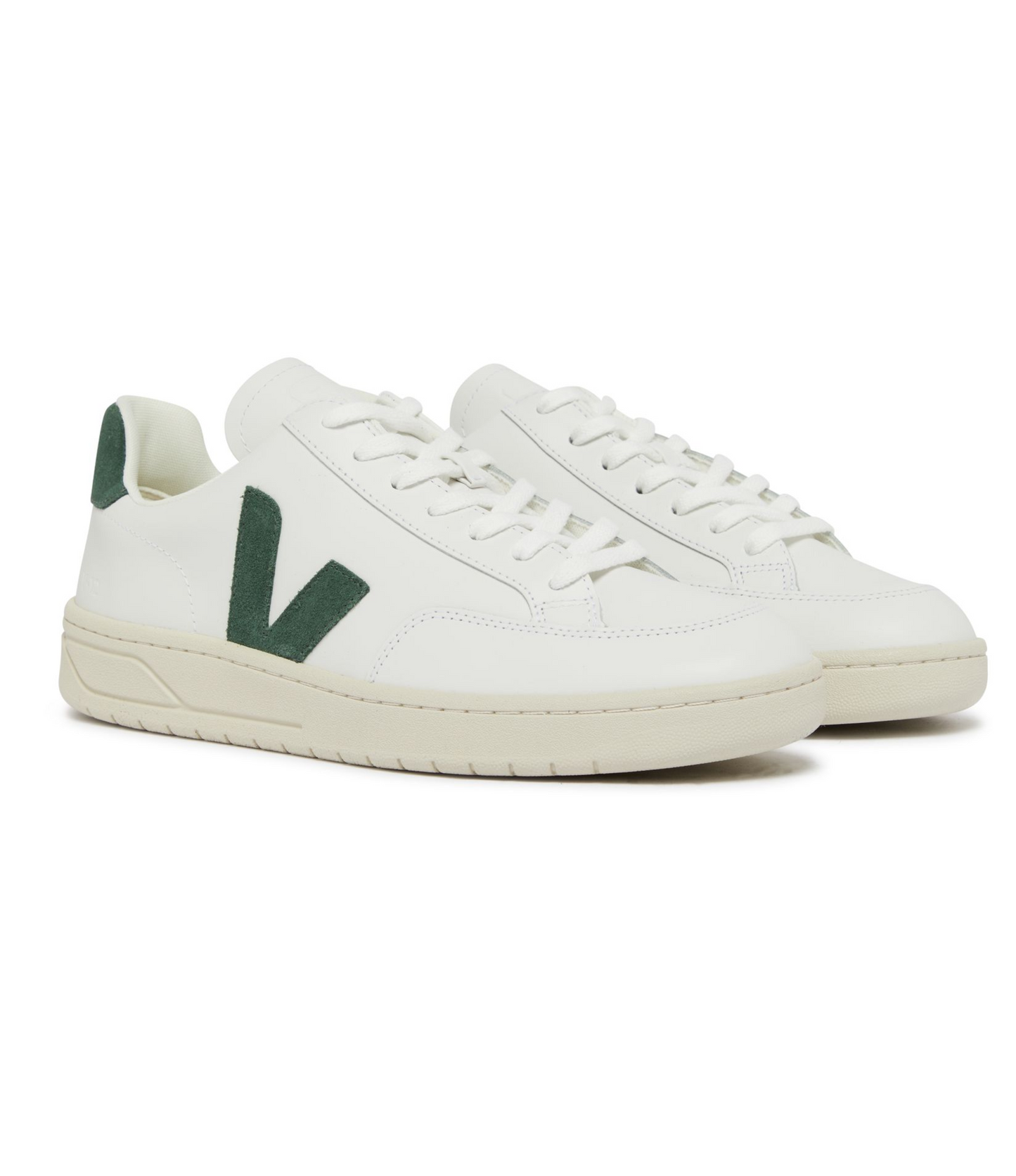 Sneakers Veja V12 Blanco Verde Hombre