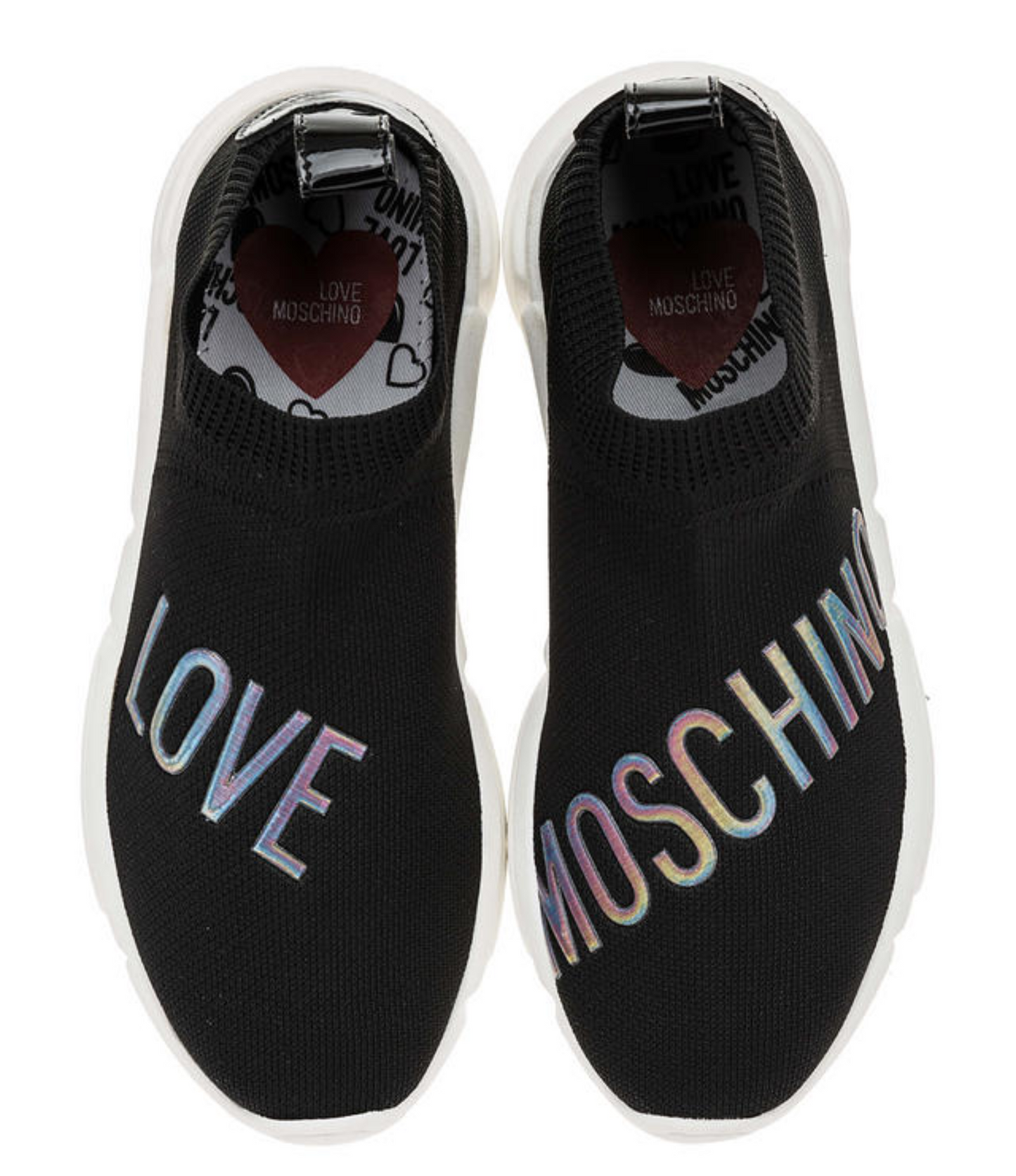 Sneakers Moschino Slip On Negro