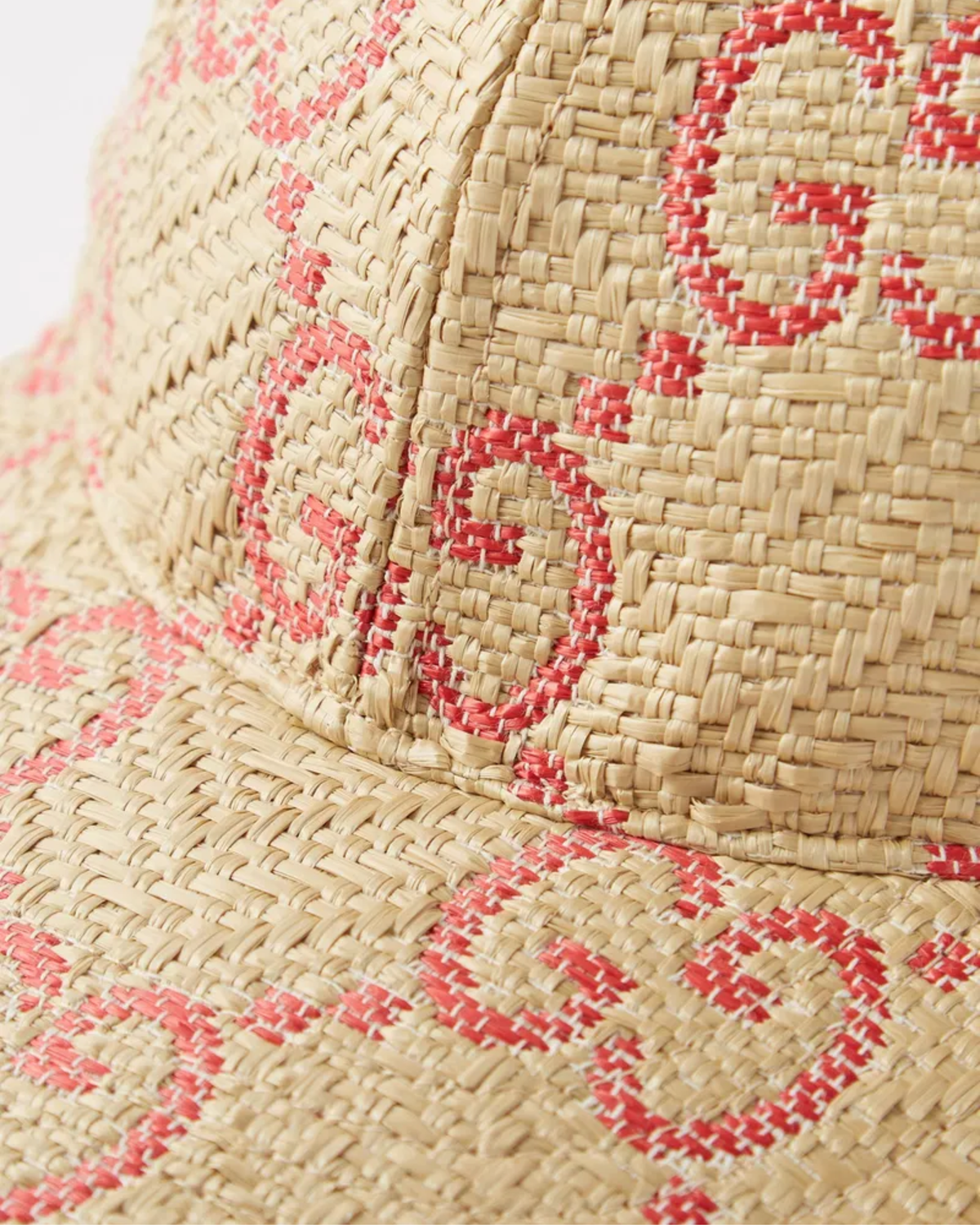 Gorra Gucci Raffia rosa