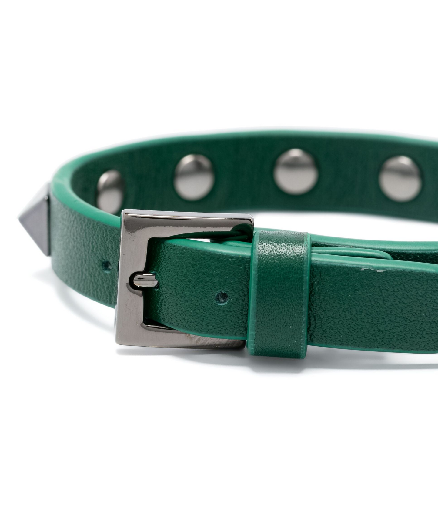 Pulsera Valentino Garavani Rockstud Brazalete Verde