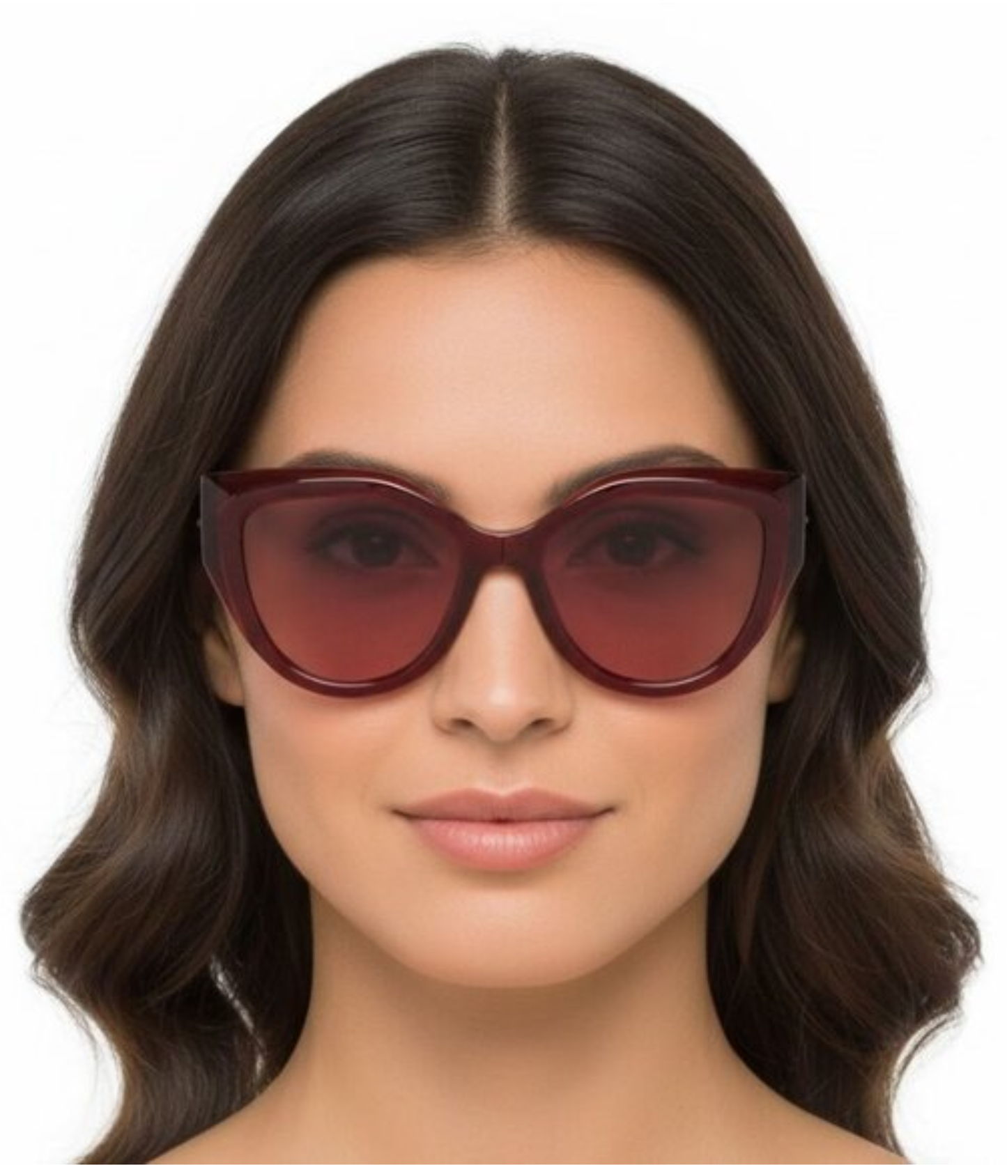 Lentes de Sol Ferragamo Cat Eye Rojo