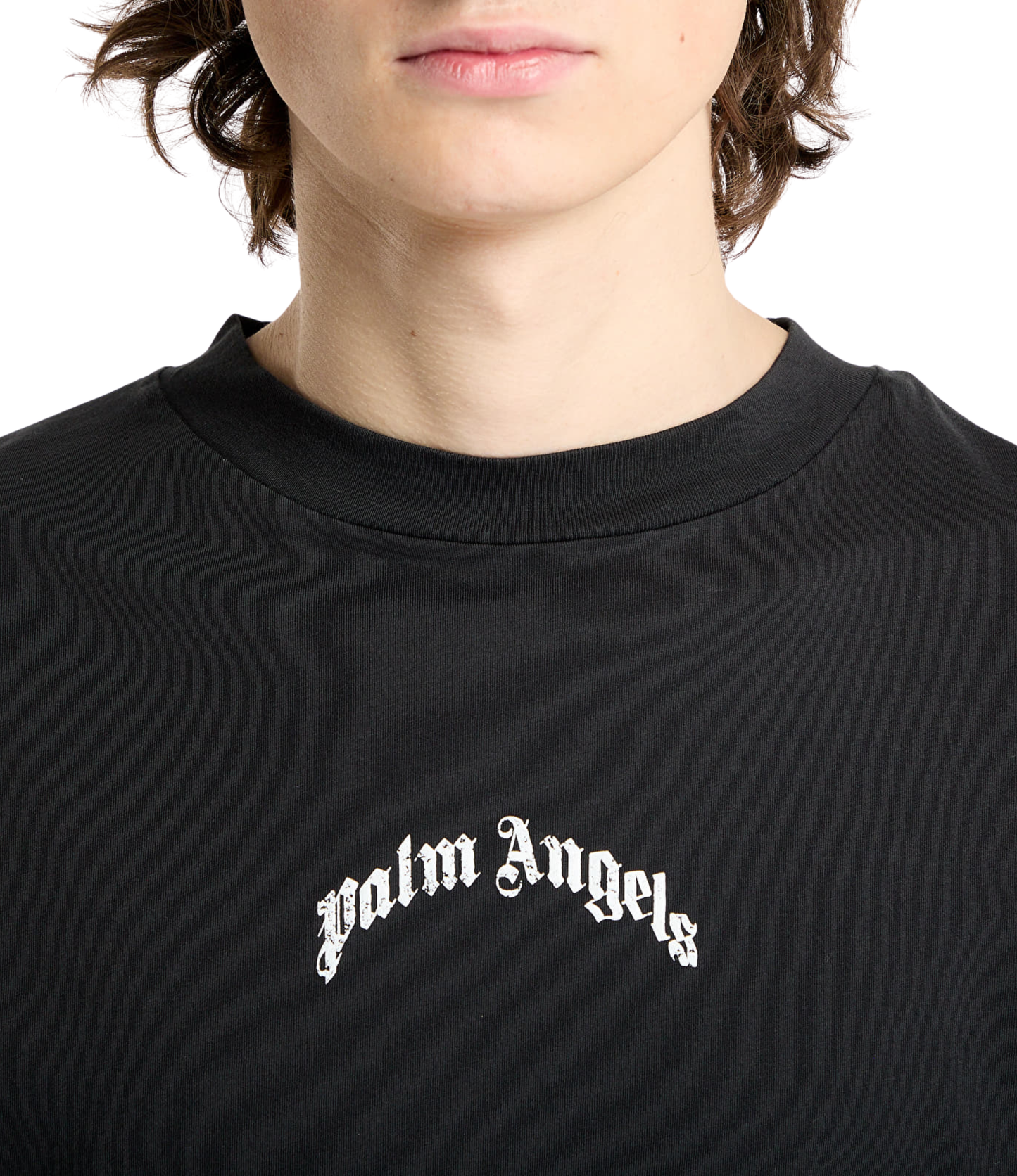 Playera Palm Angels Logo Negro