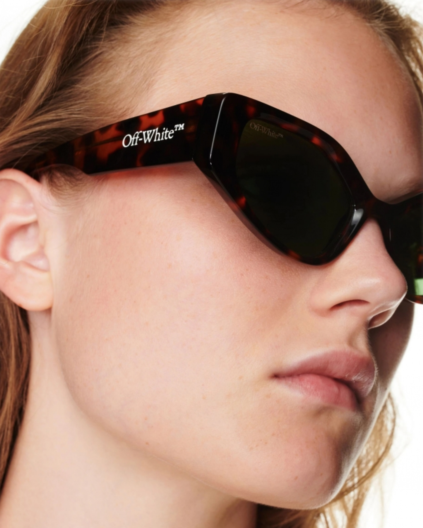 Off White Memphis Lentes de Sol Unisex Havana