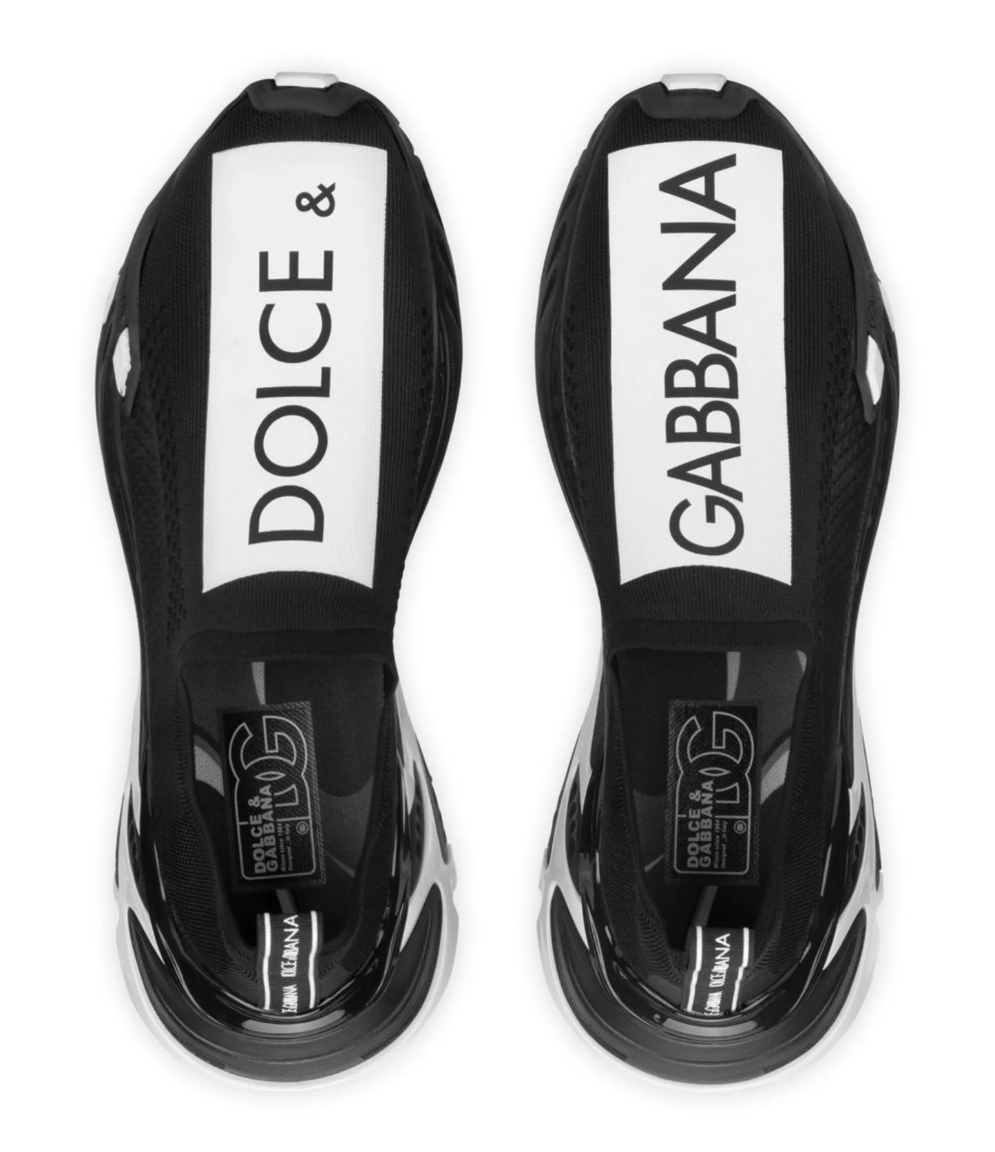 Tenis Dolce Gabbana Sorrento Mesh Negro