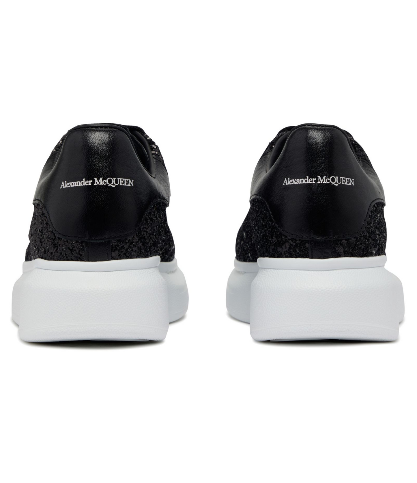Tenis Alexander McQueen Glitter Negro