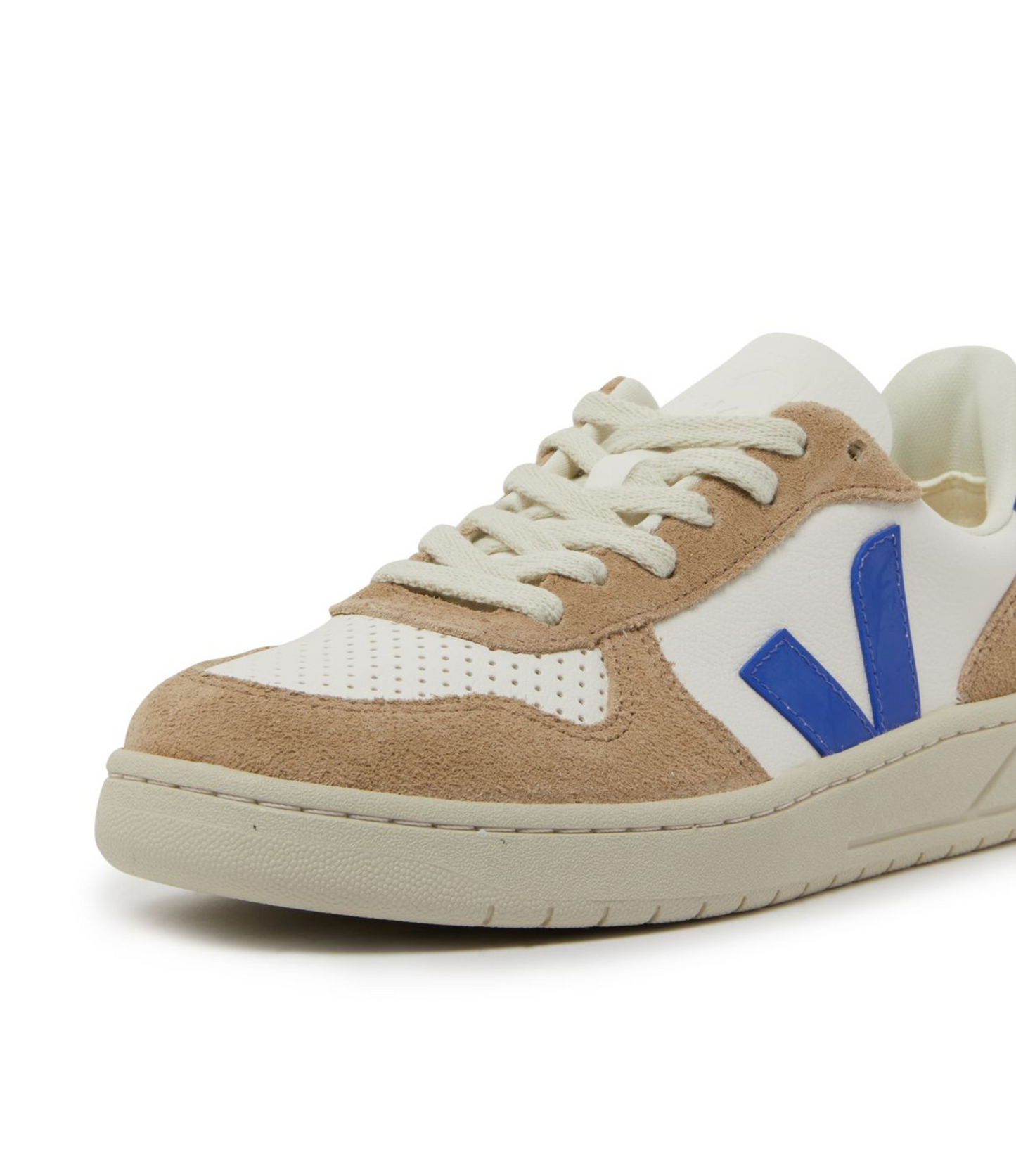 Tenis Veja v10 Beige Azul