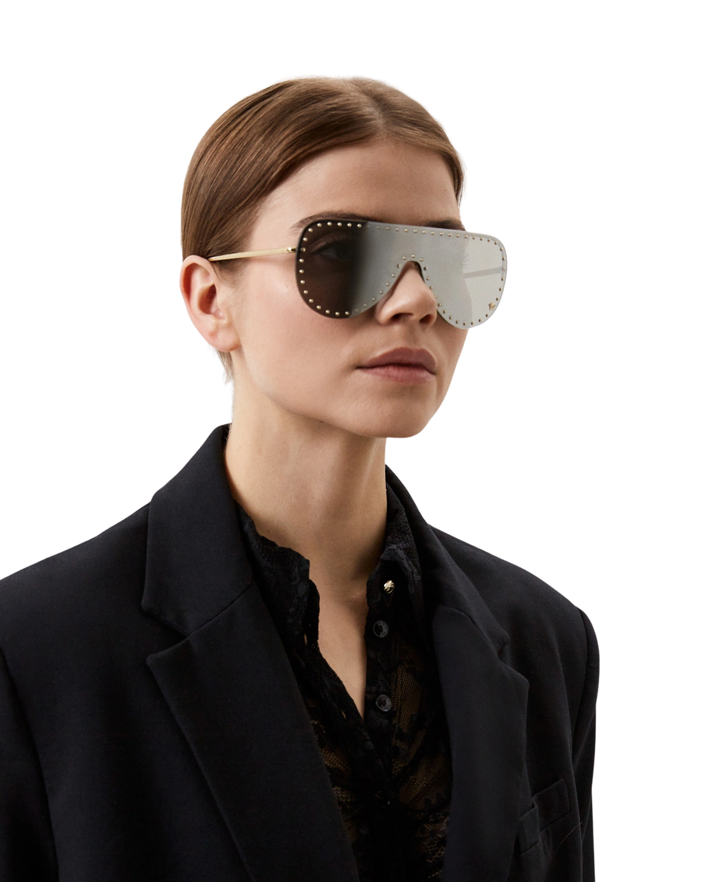 Versace Lentes de Sol Mujer Plateado