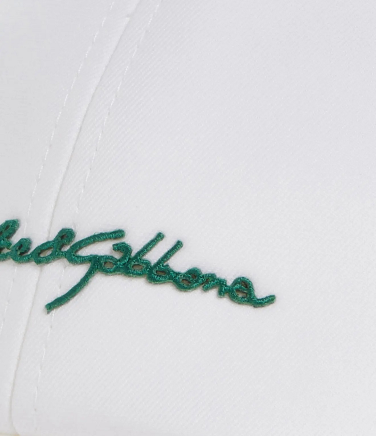 Gorra Dolce Gabbana Blanca Logo Verde
