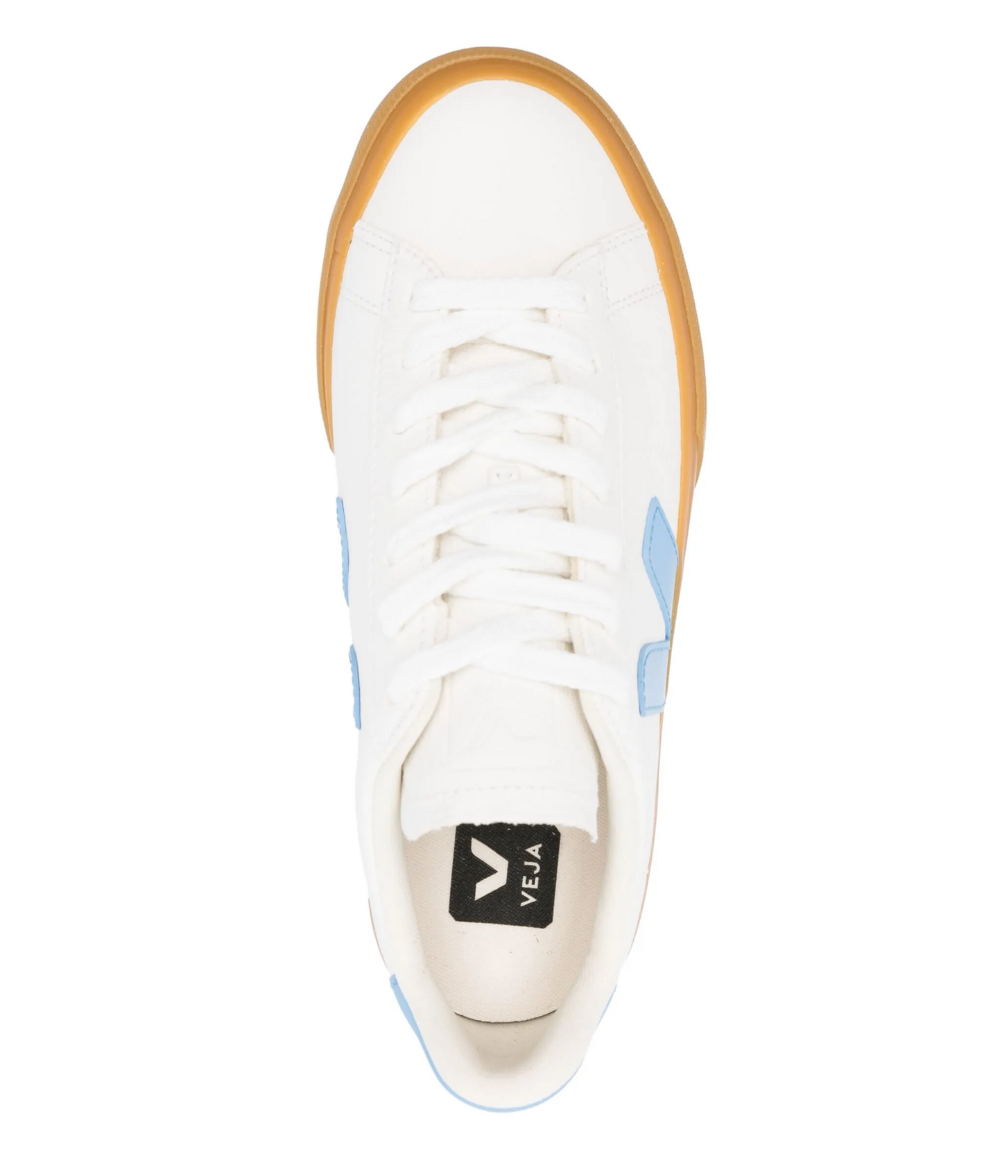Tenis Veja Campo Azul Blanco
