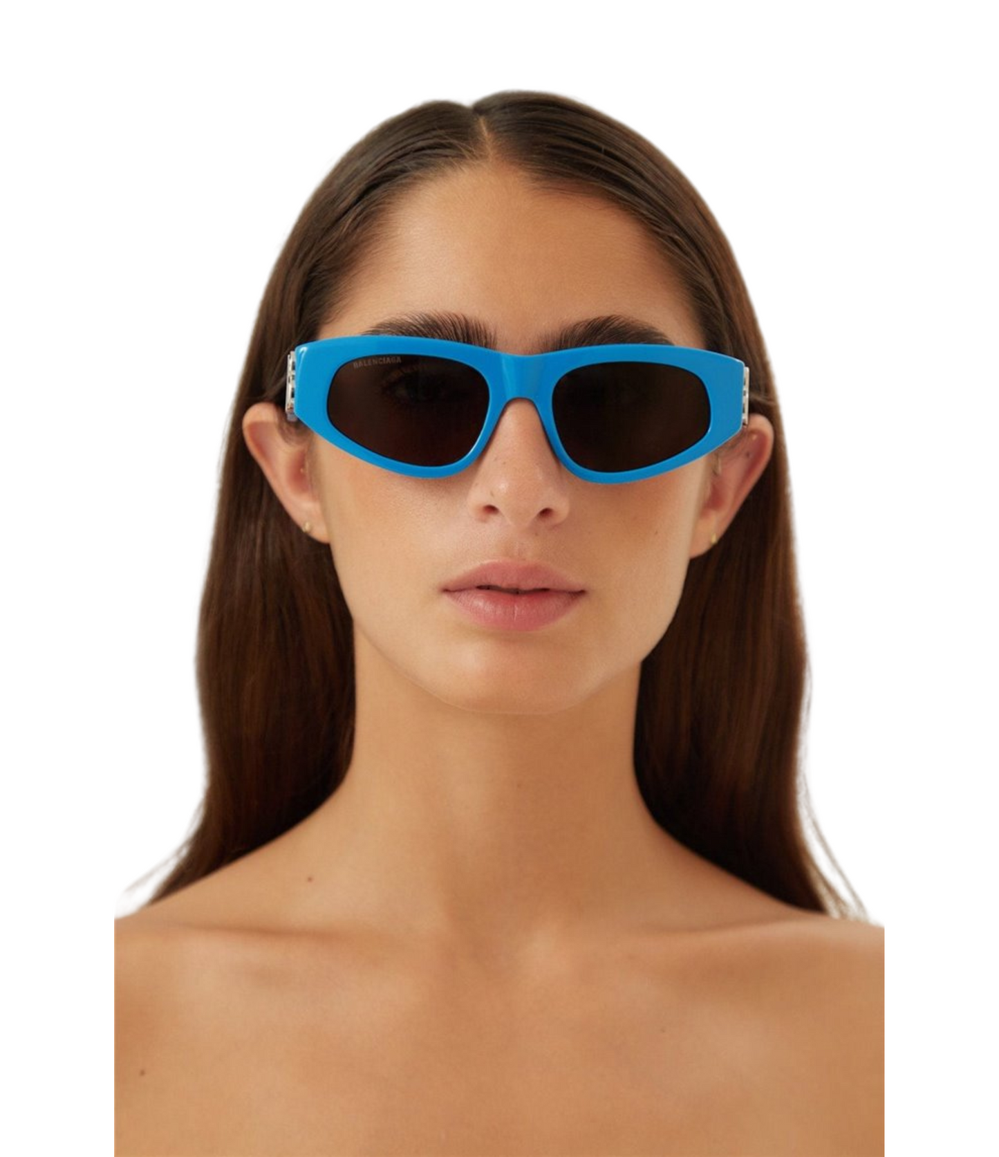 Lentes Balenciaga Doble B Azules Unisex