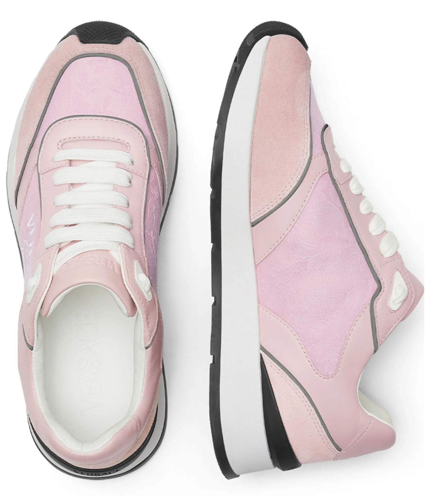 Tenis Versace Runner Rosa Mujer