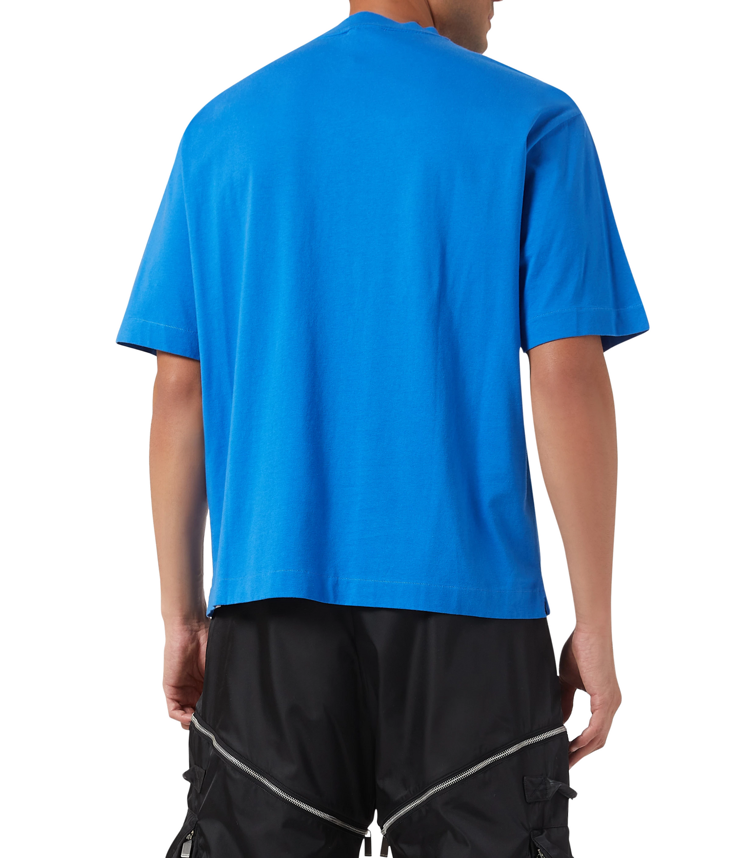 Playera Off White Azul Skate