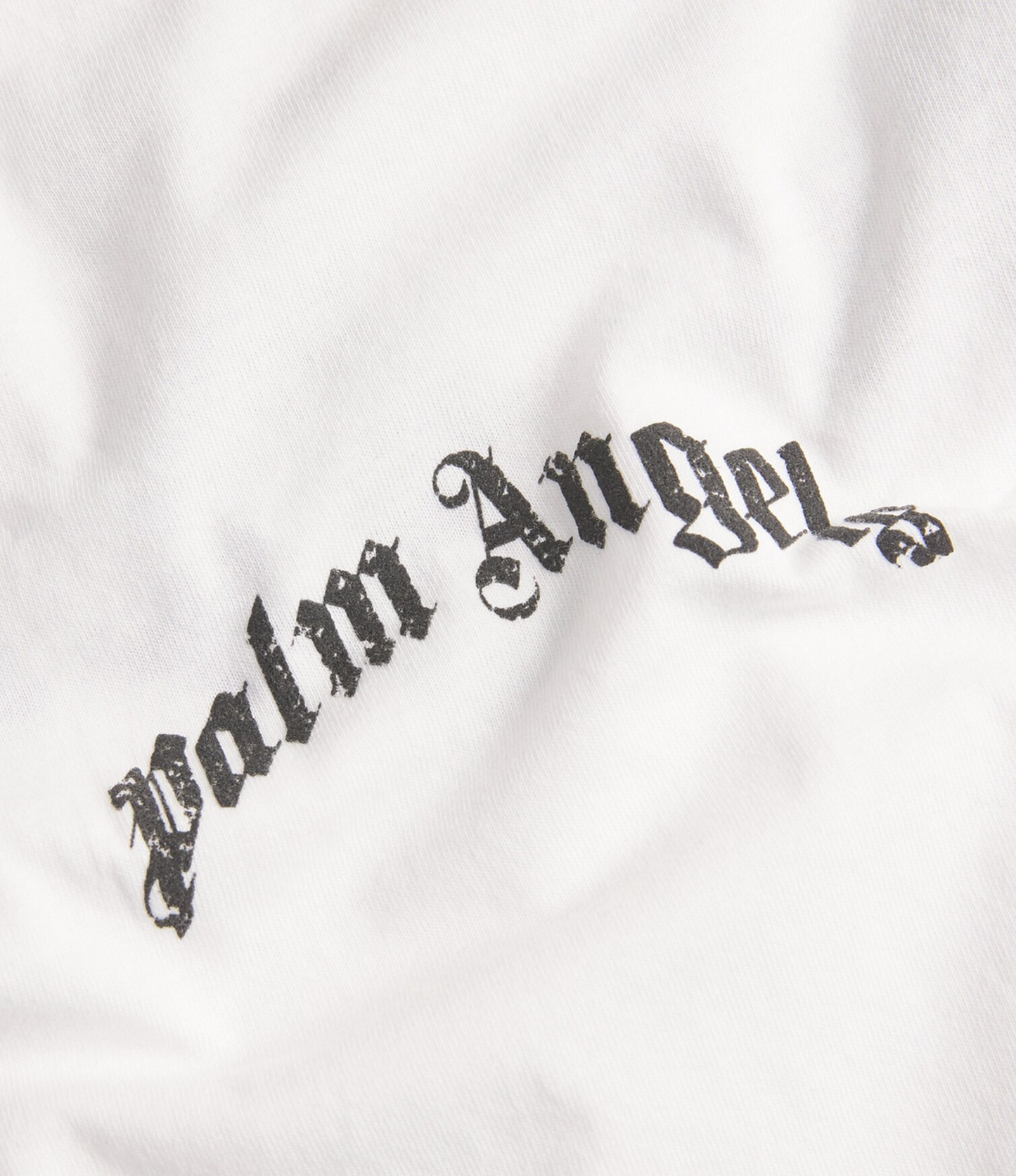 Playera Palm Angels Logo Blanco