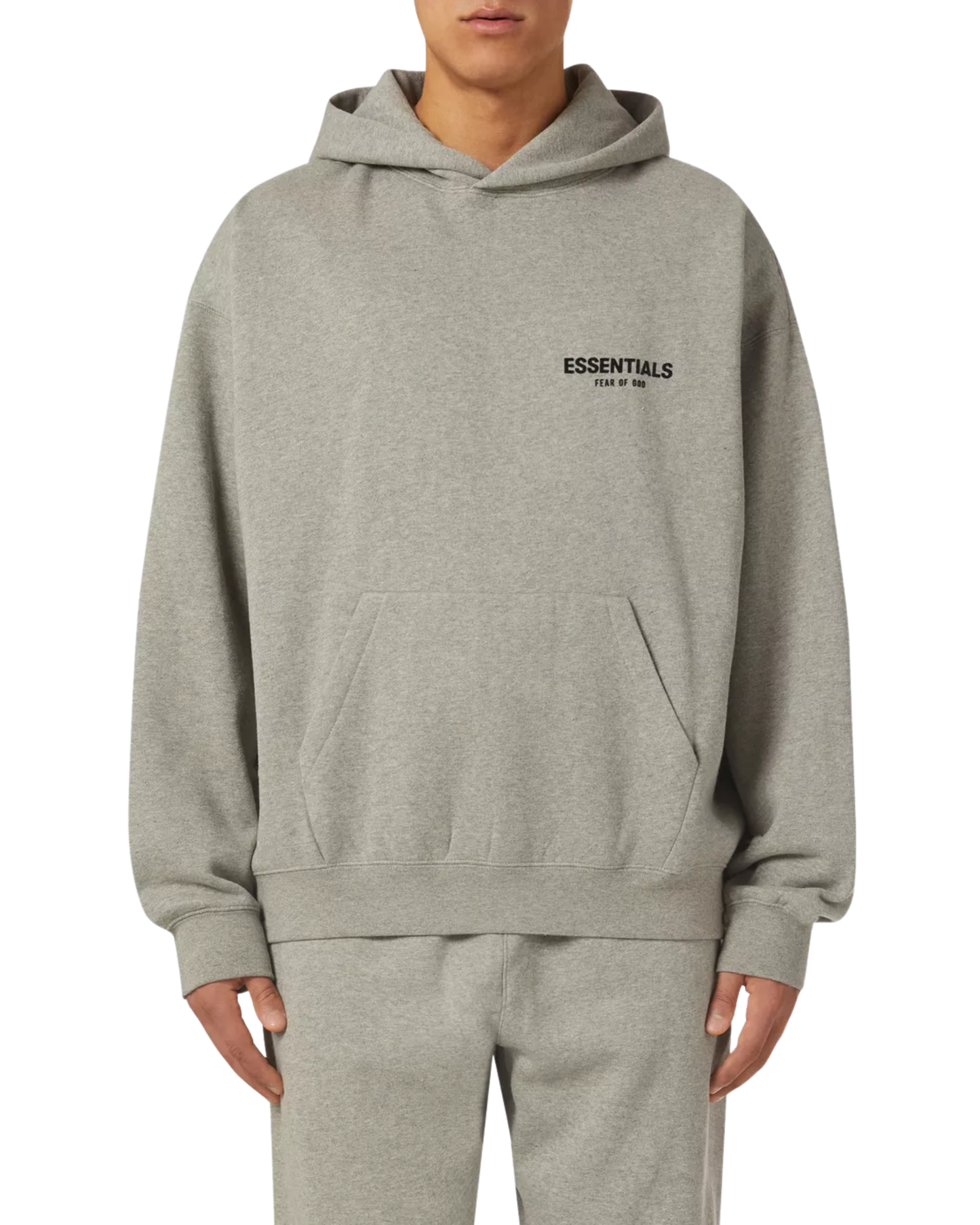Hoodie Fear of God Essentials Gris