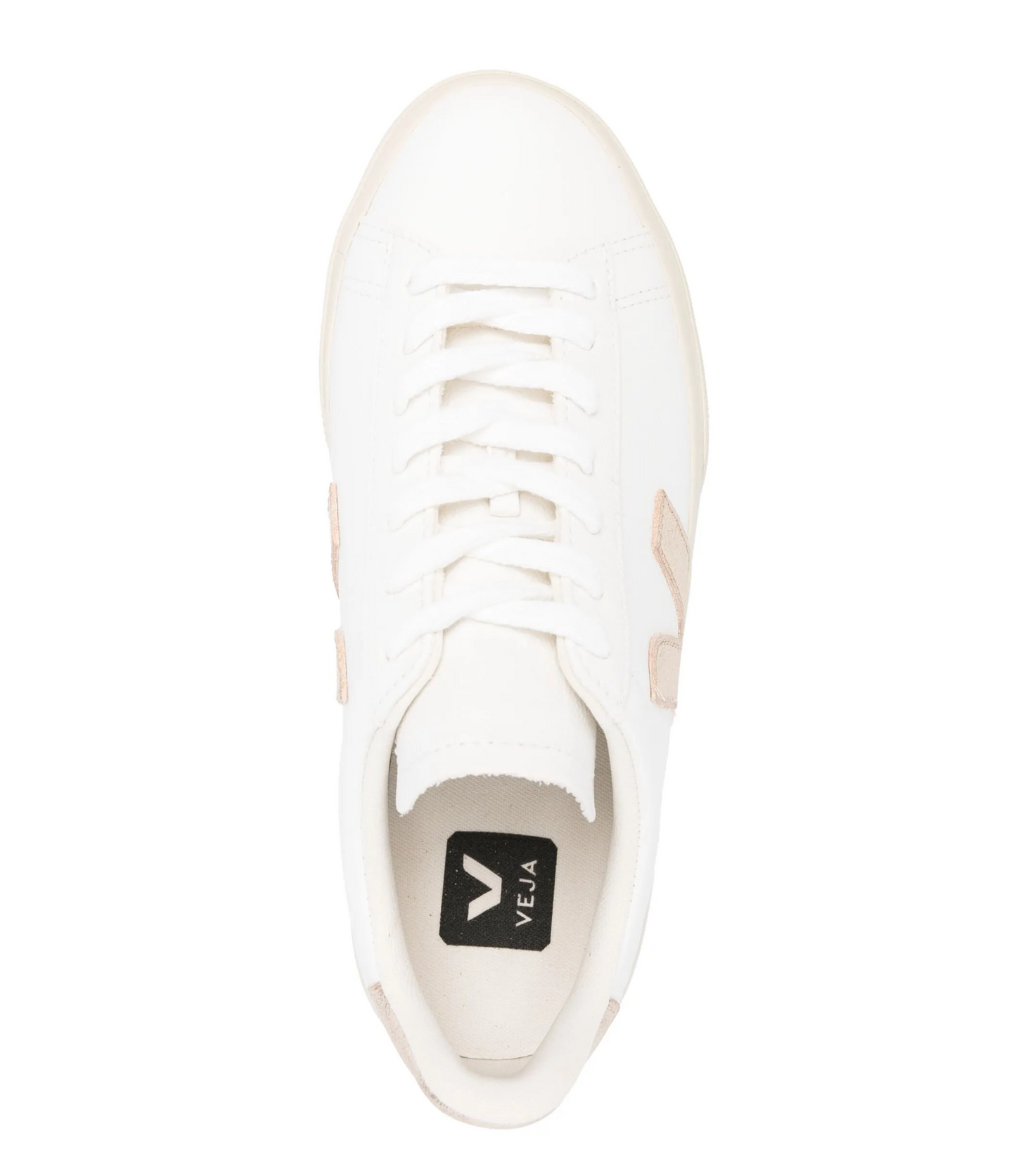 Tenis Veja Campo Blanco Dorados