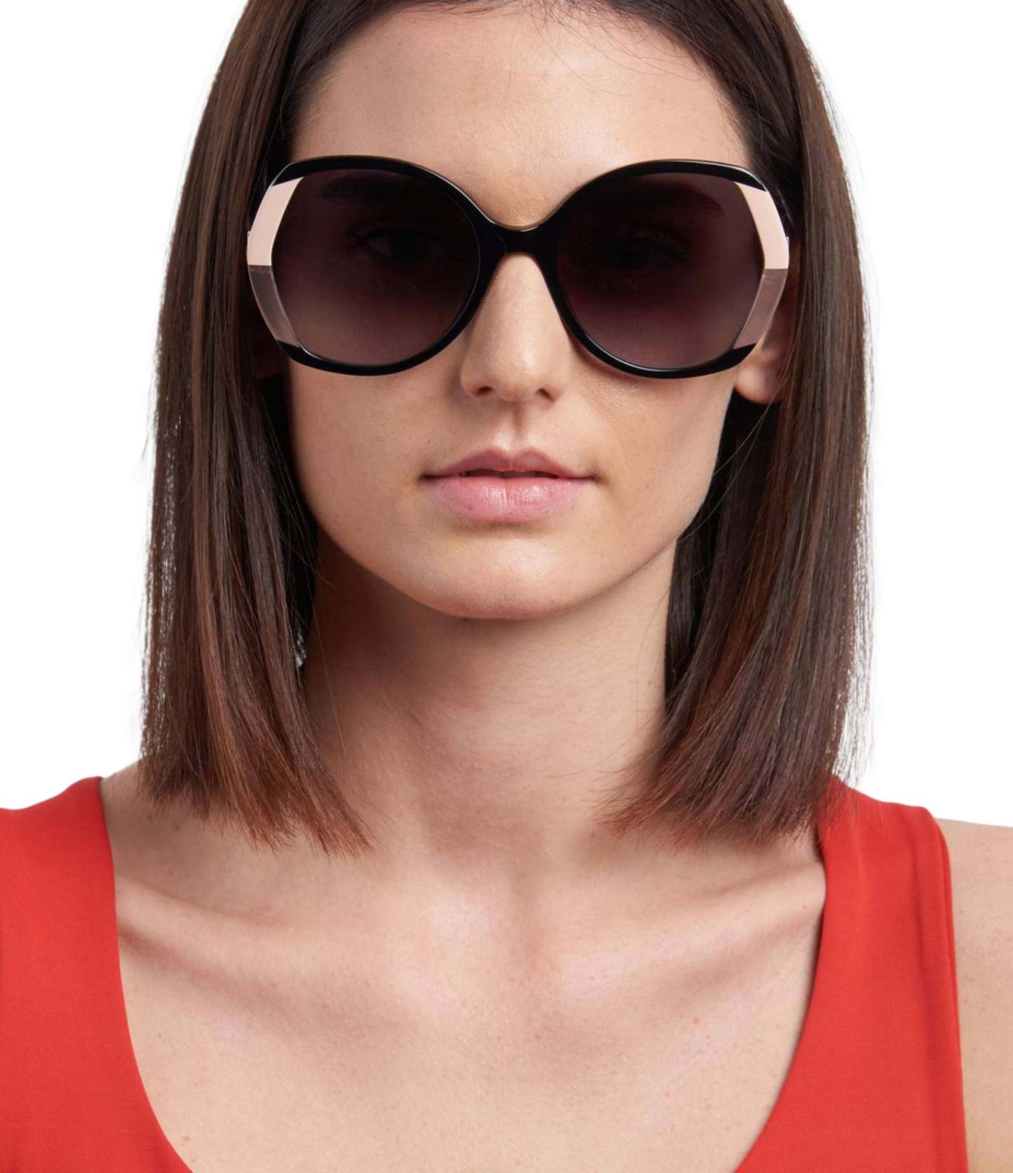 Lentes Carolina Herrera Redondos Havana
